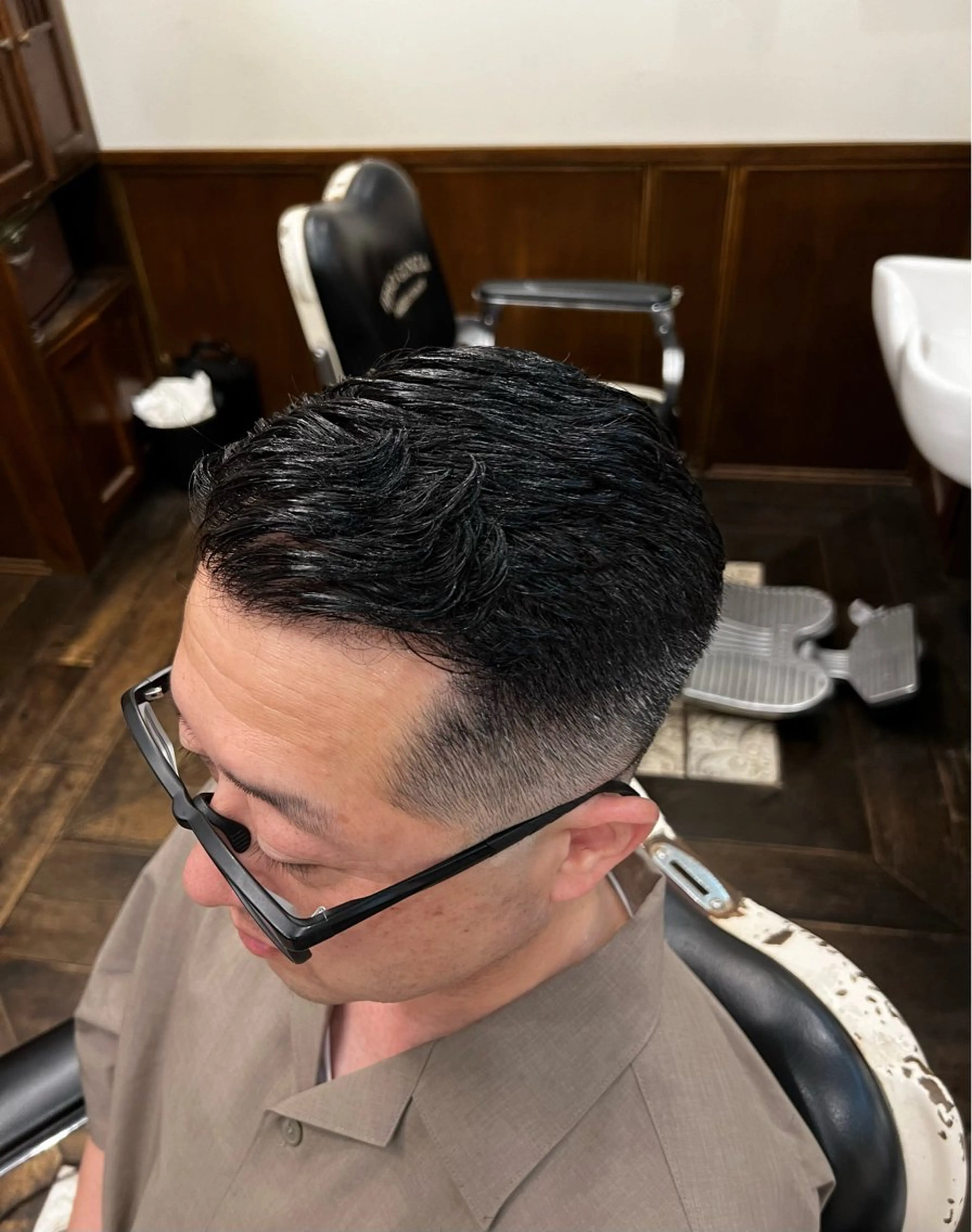 ショート 大久保 竣太のヘアスタイル