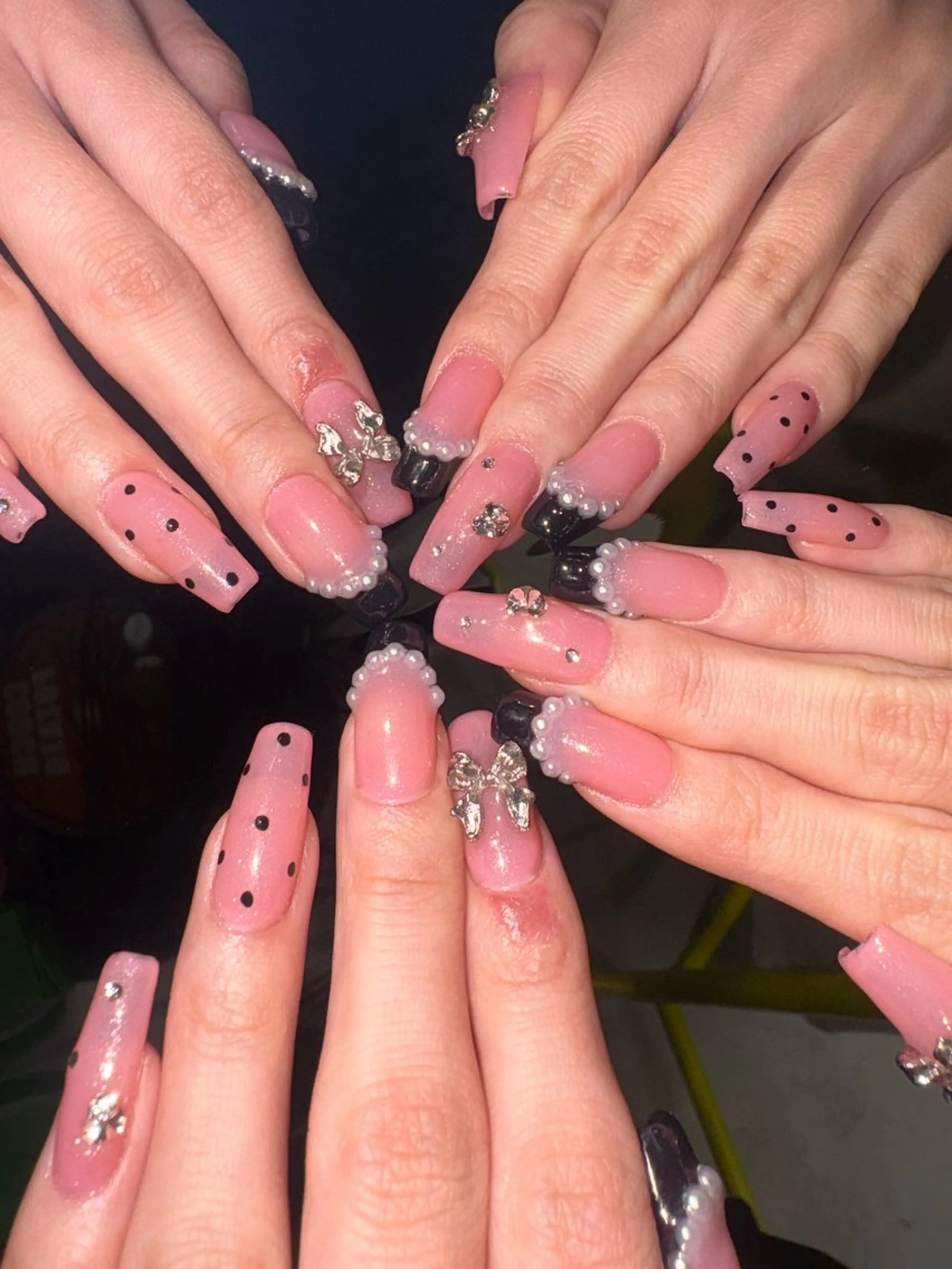 ネイル ハンドネイル 33nail✴️栄 スミレ❇️Gel-xのネイルデザイン