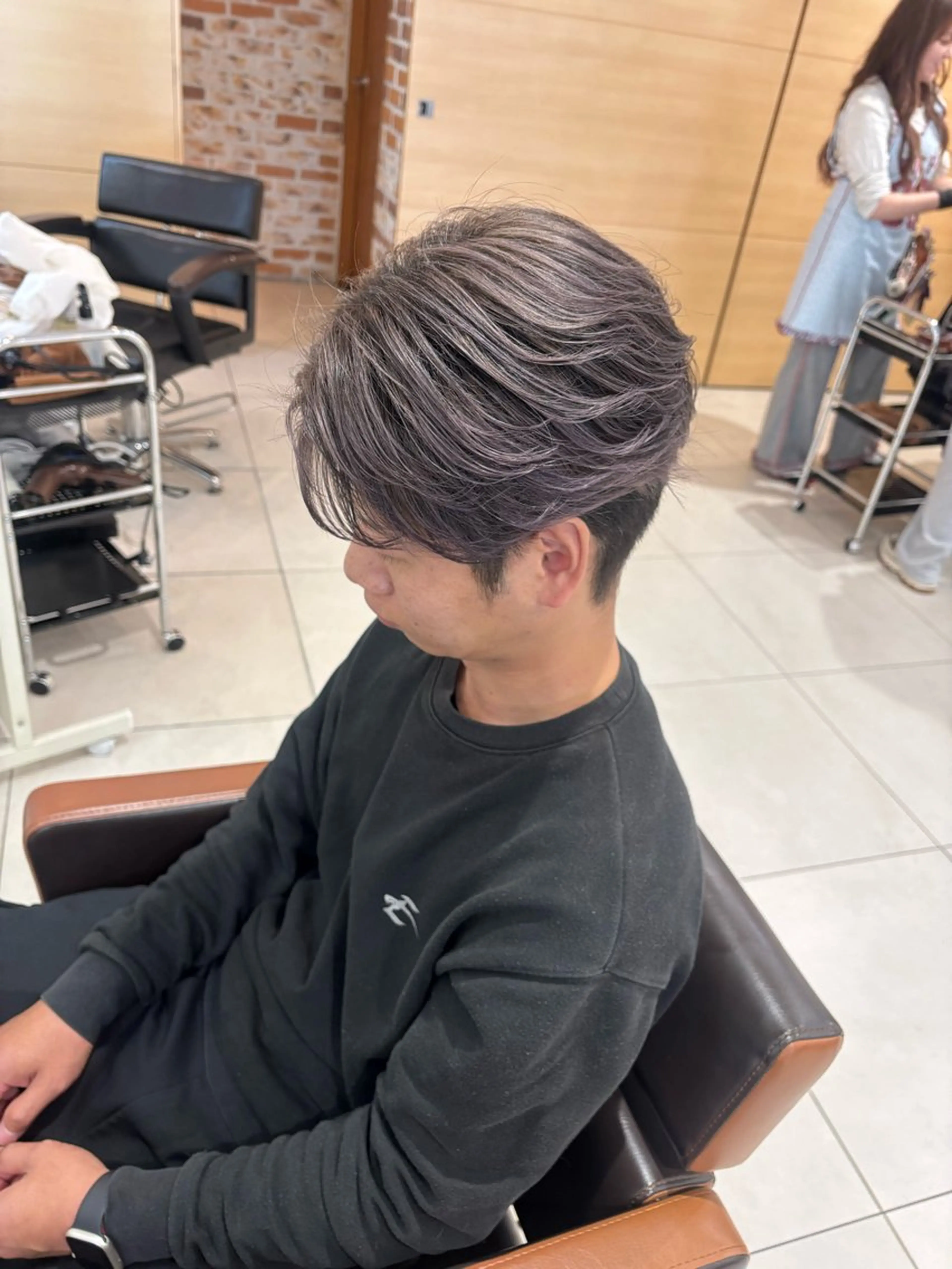 カラー メンズ 💈メンズパーマ カラー💈momoのヘアスタイル