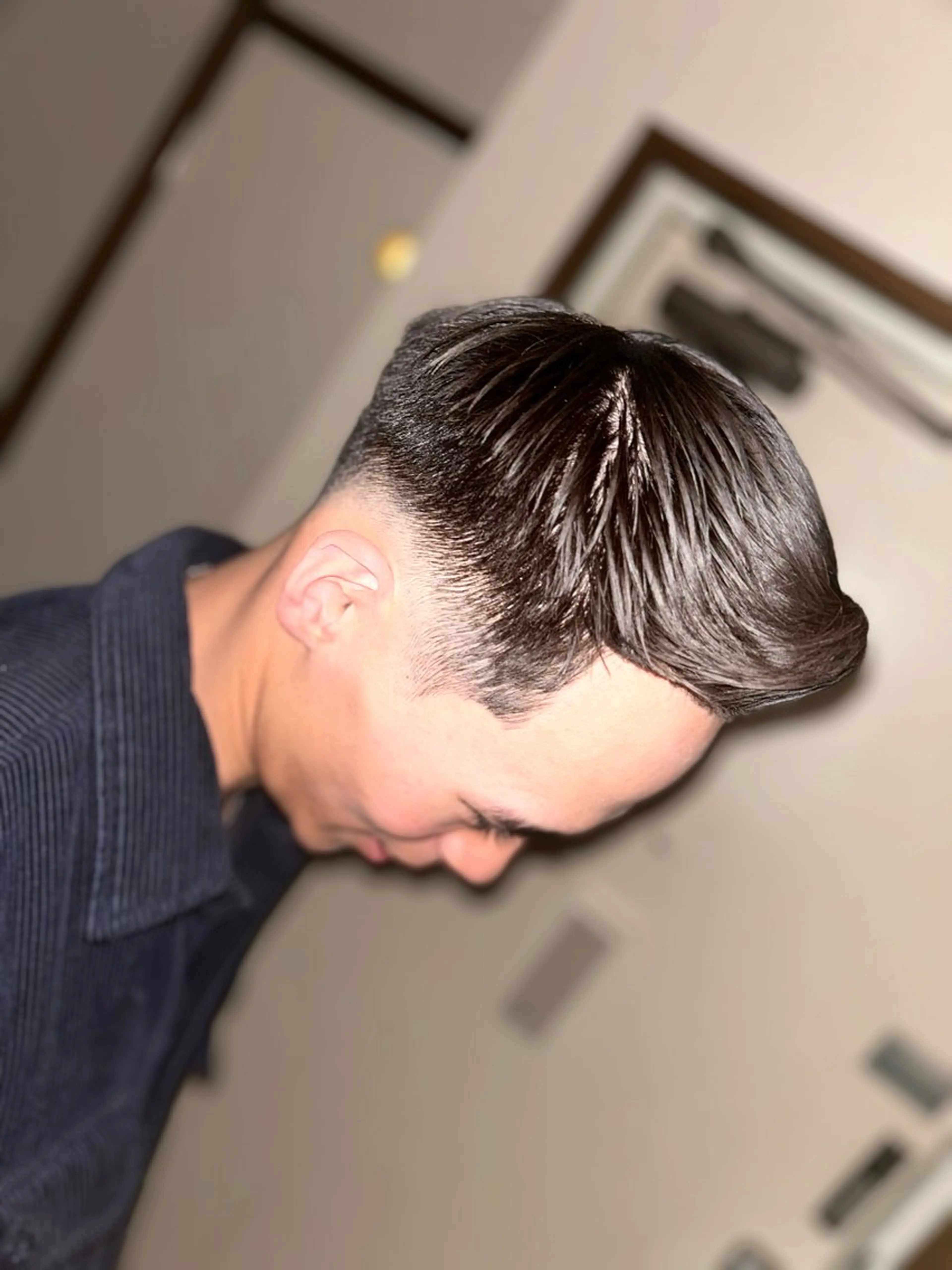 ショート メンズ 仙庭 風輝のヘアスタイル