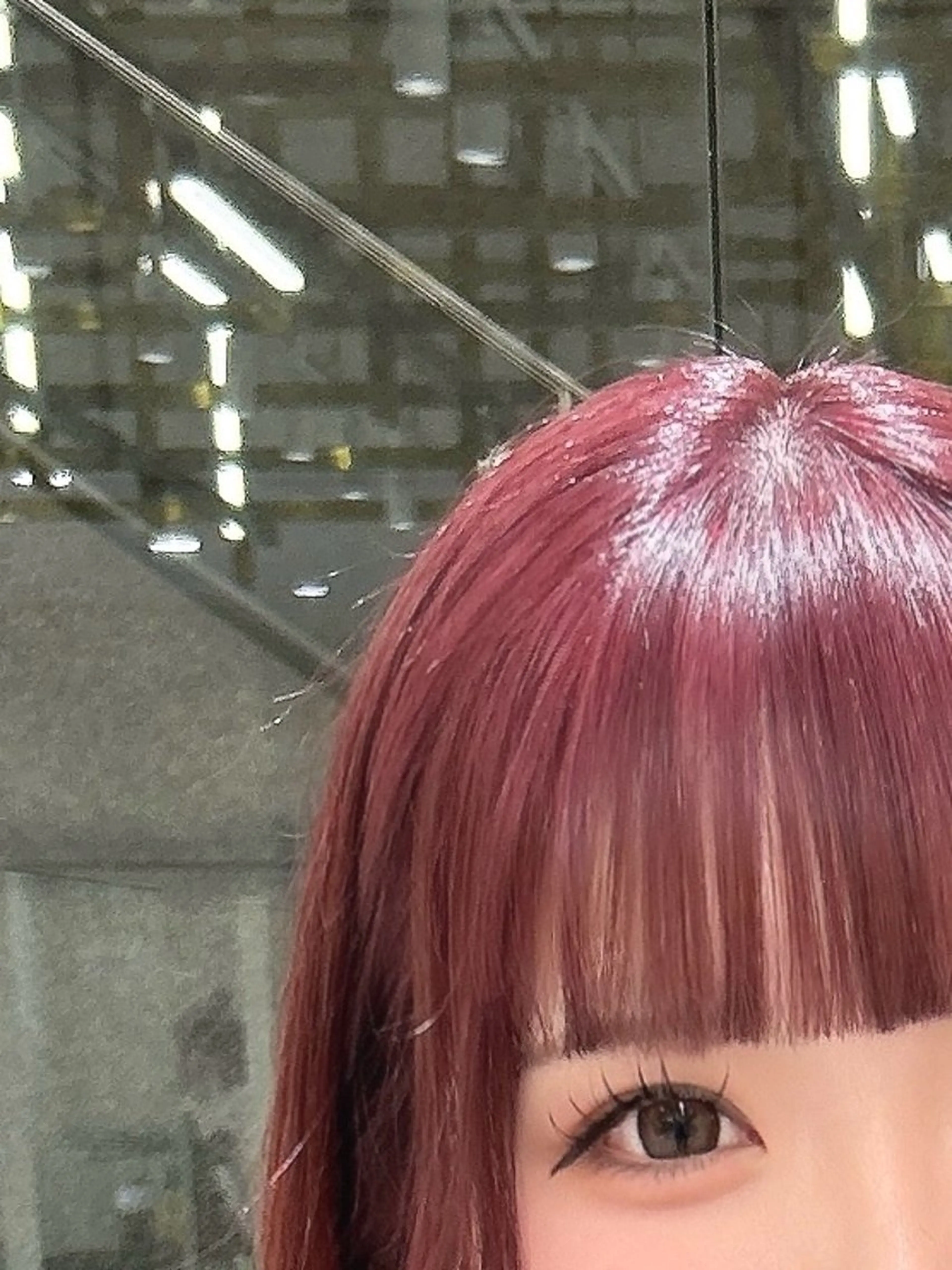 ロング カラー ヘアカラー 🇰🇷韓国スタイル /束間まつげ🎀ミキのヘアスタイル