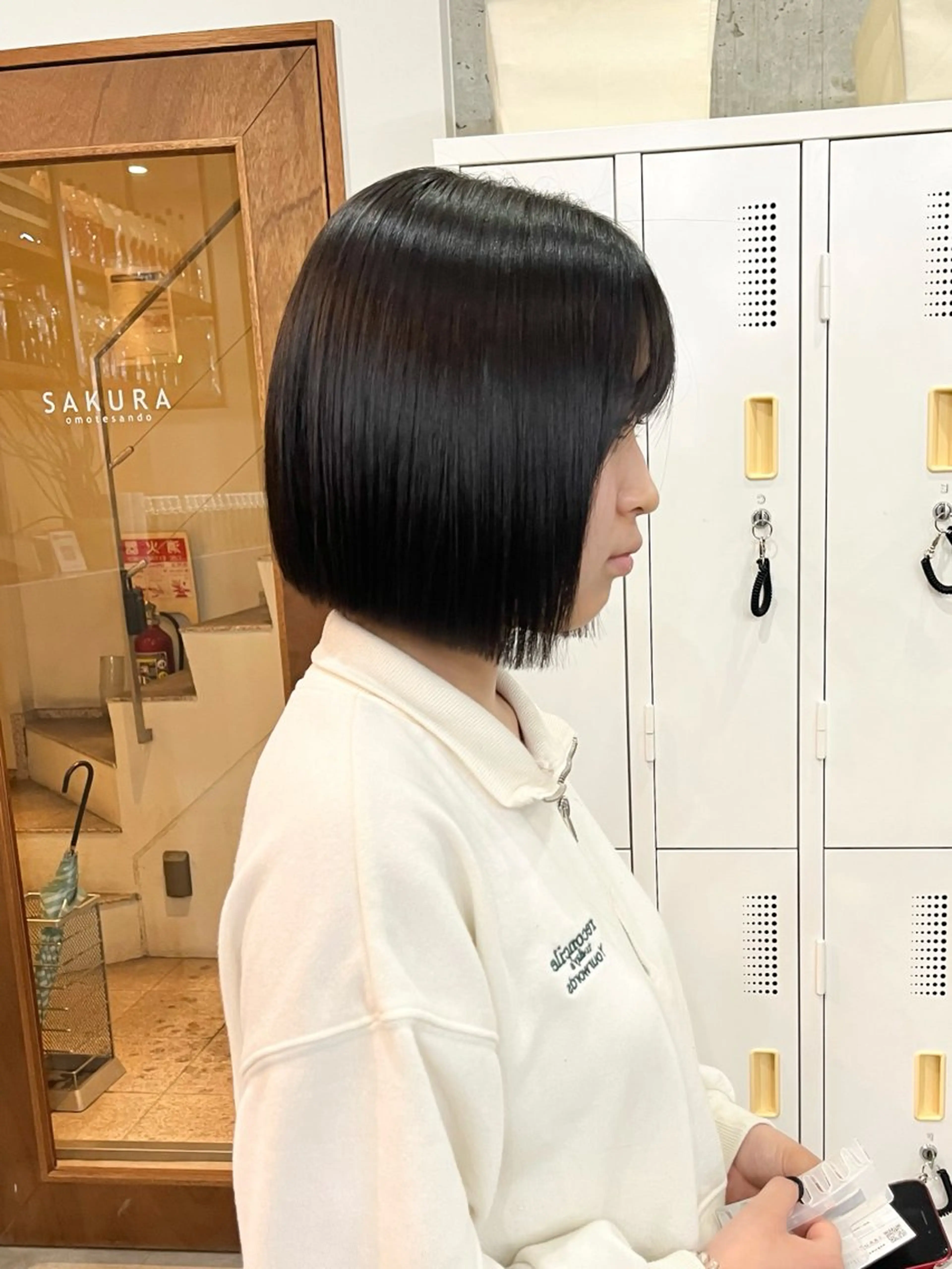 ショート カット 縮毛矯正 トリートメント ボブ×縮毛矯正 ryotaのヘアスタイル