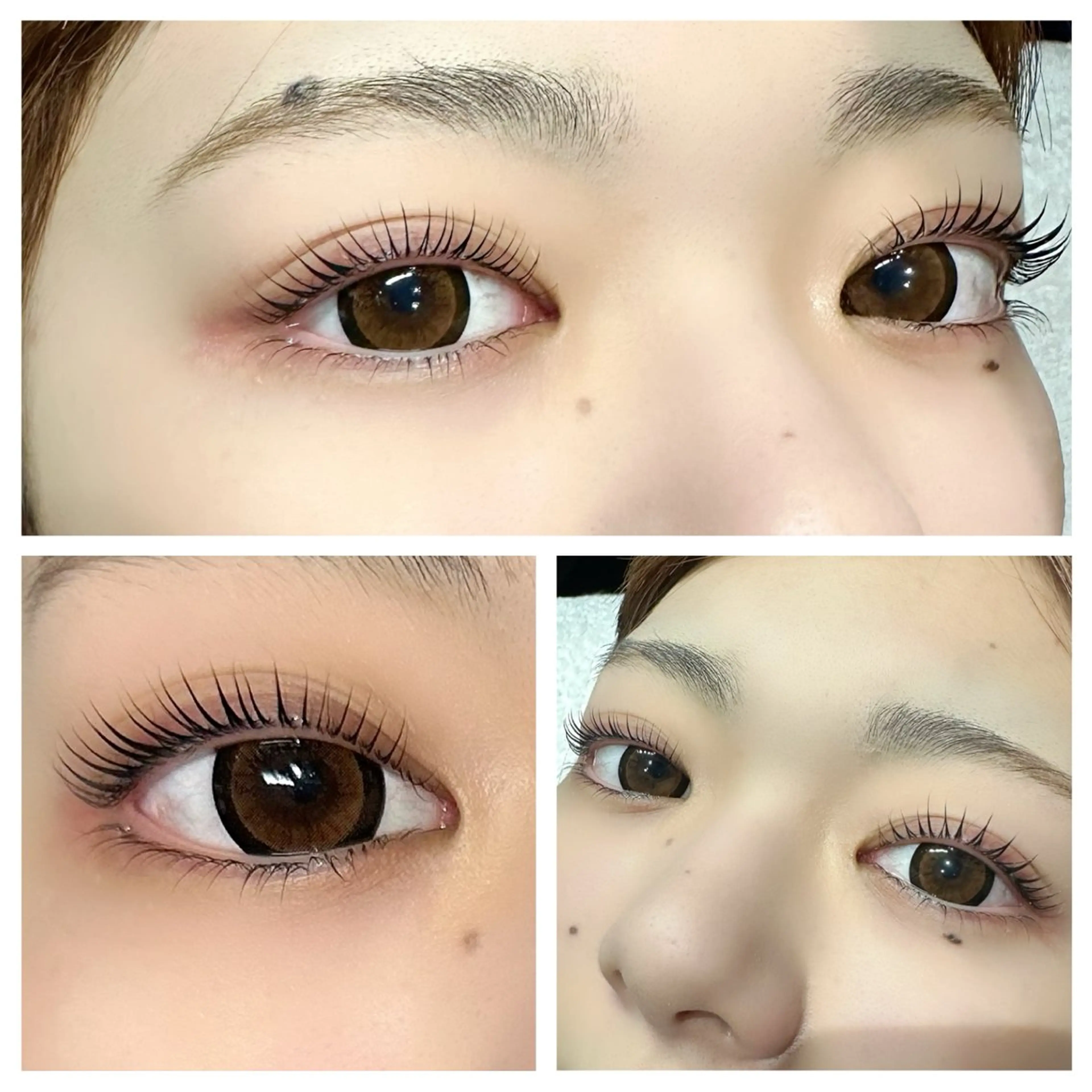 マツエク・マツパ まつげパーマ 下まつげエクステ 一重×まつ毛パーマ マツパ MU-BE IKUKO⭐︎のマツエク・マツパデザイン