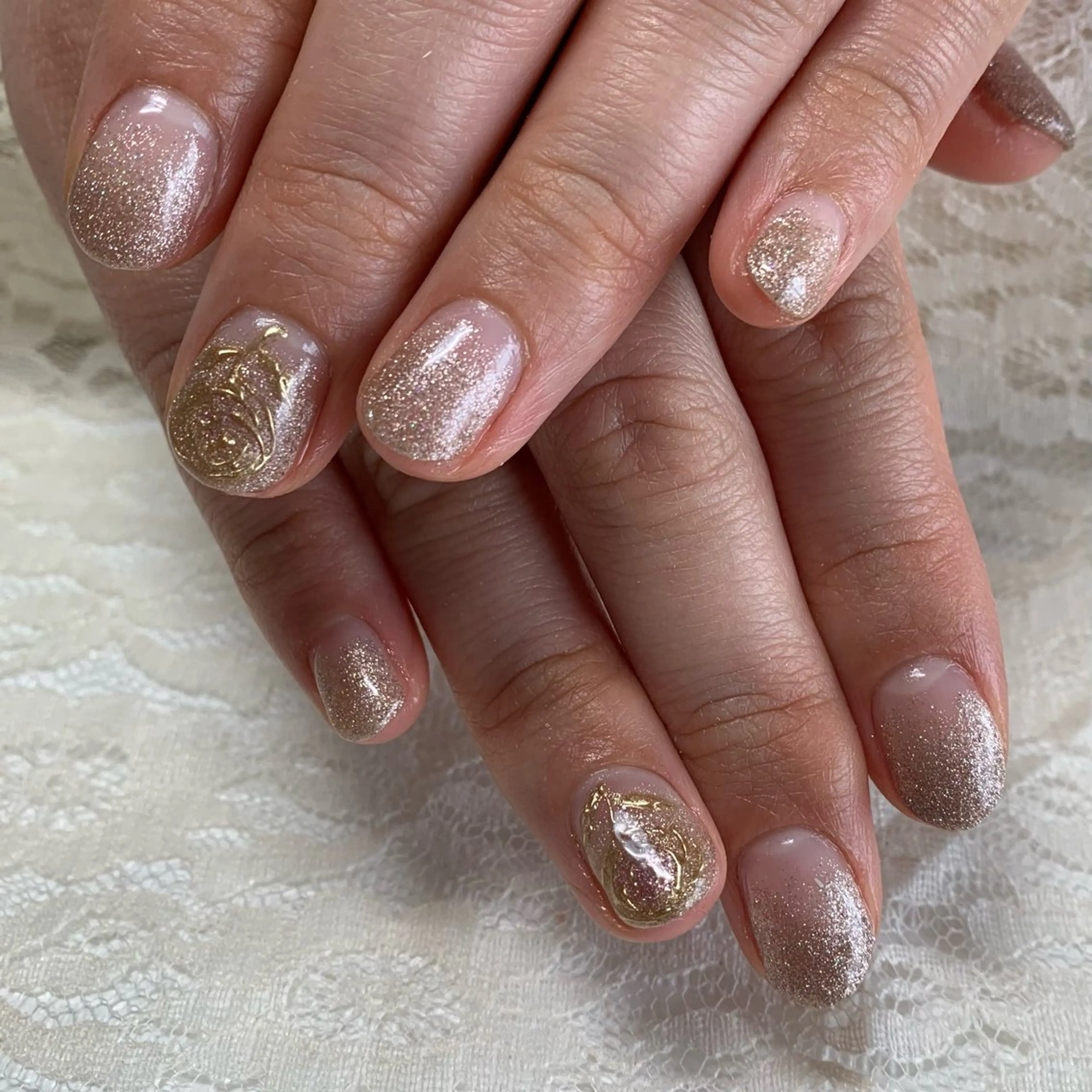 ネイル ハンドネイル ハンドケア 鈴木 久美子のネイルデザイン