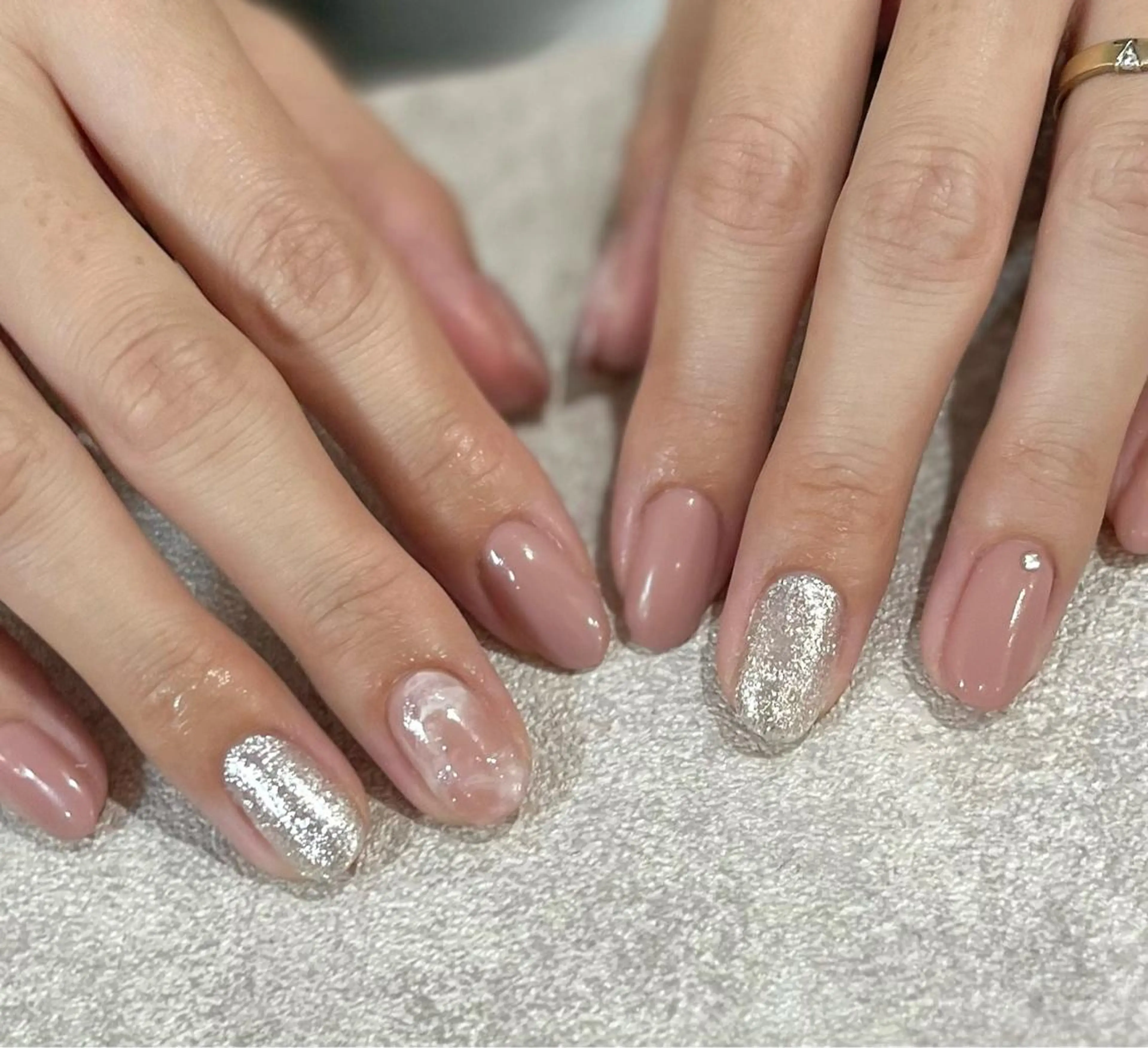 ネイル シンプルネイル ハンドネイル Nail Salon　Ｋのネイルデザイン