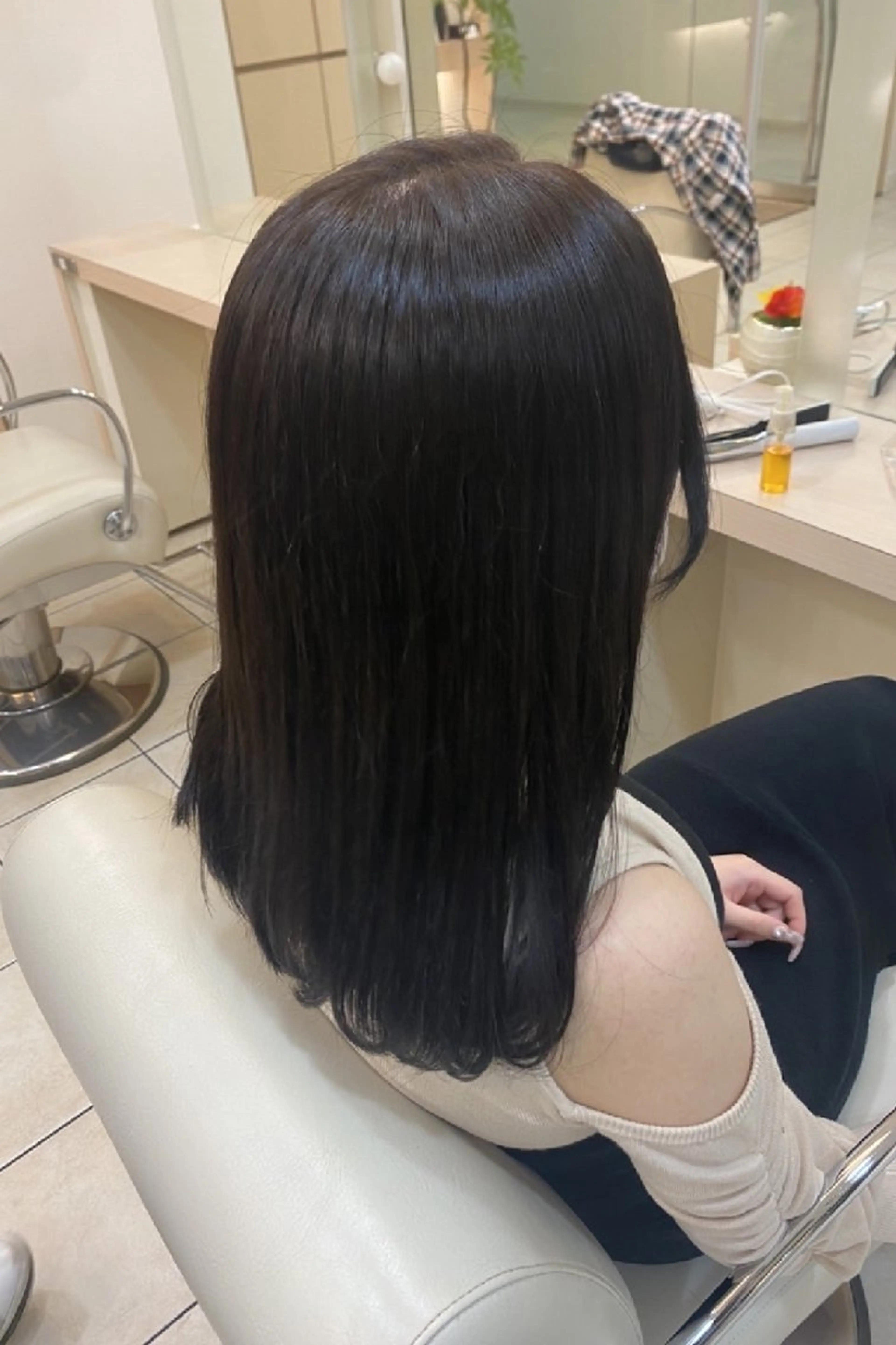 ロング カラー 斉藤 充哉のヘアスタイル