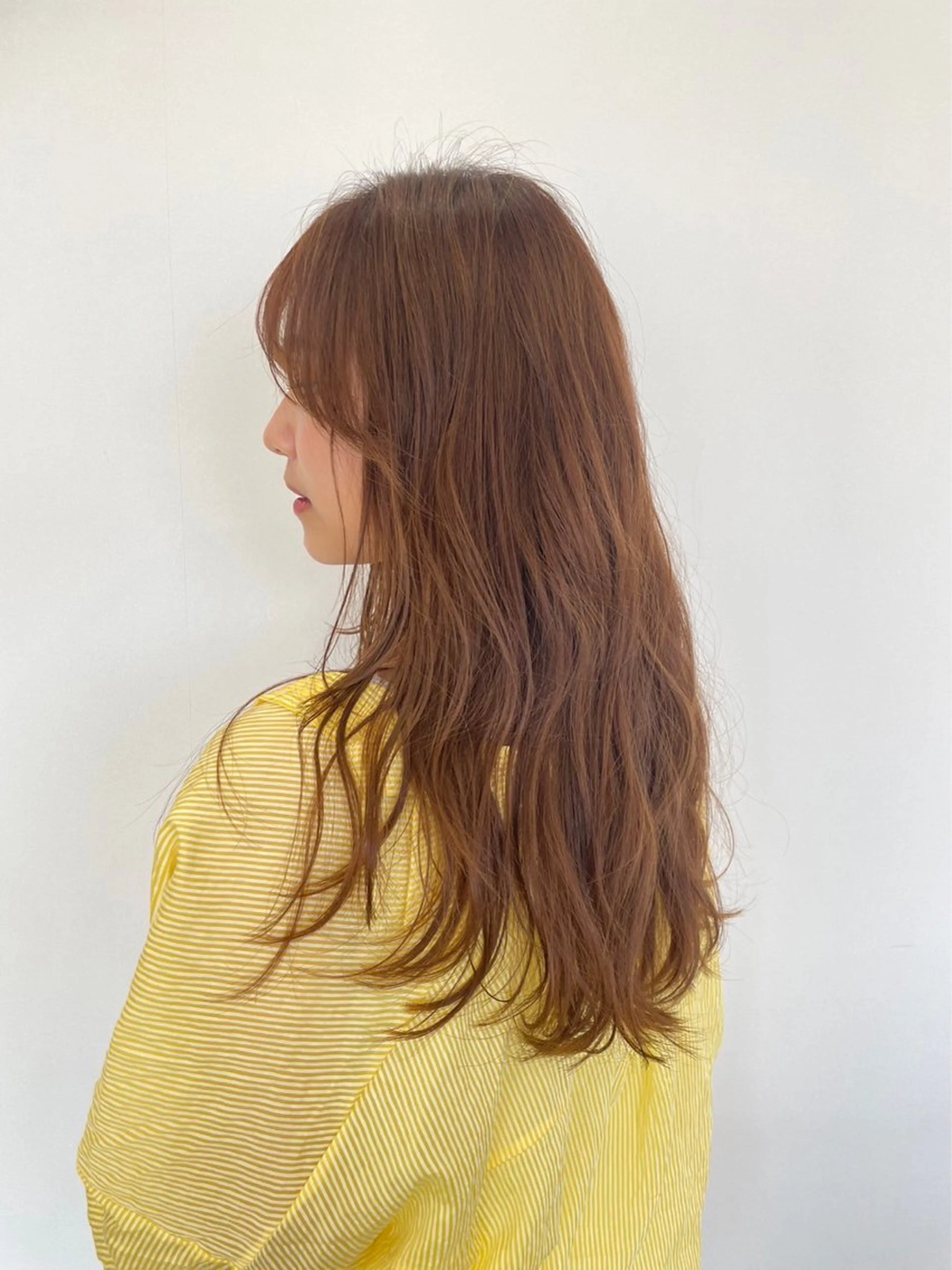 ロング CLOVER学園前店所属・永山 采佳のヘアスタイル