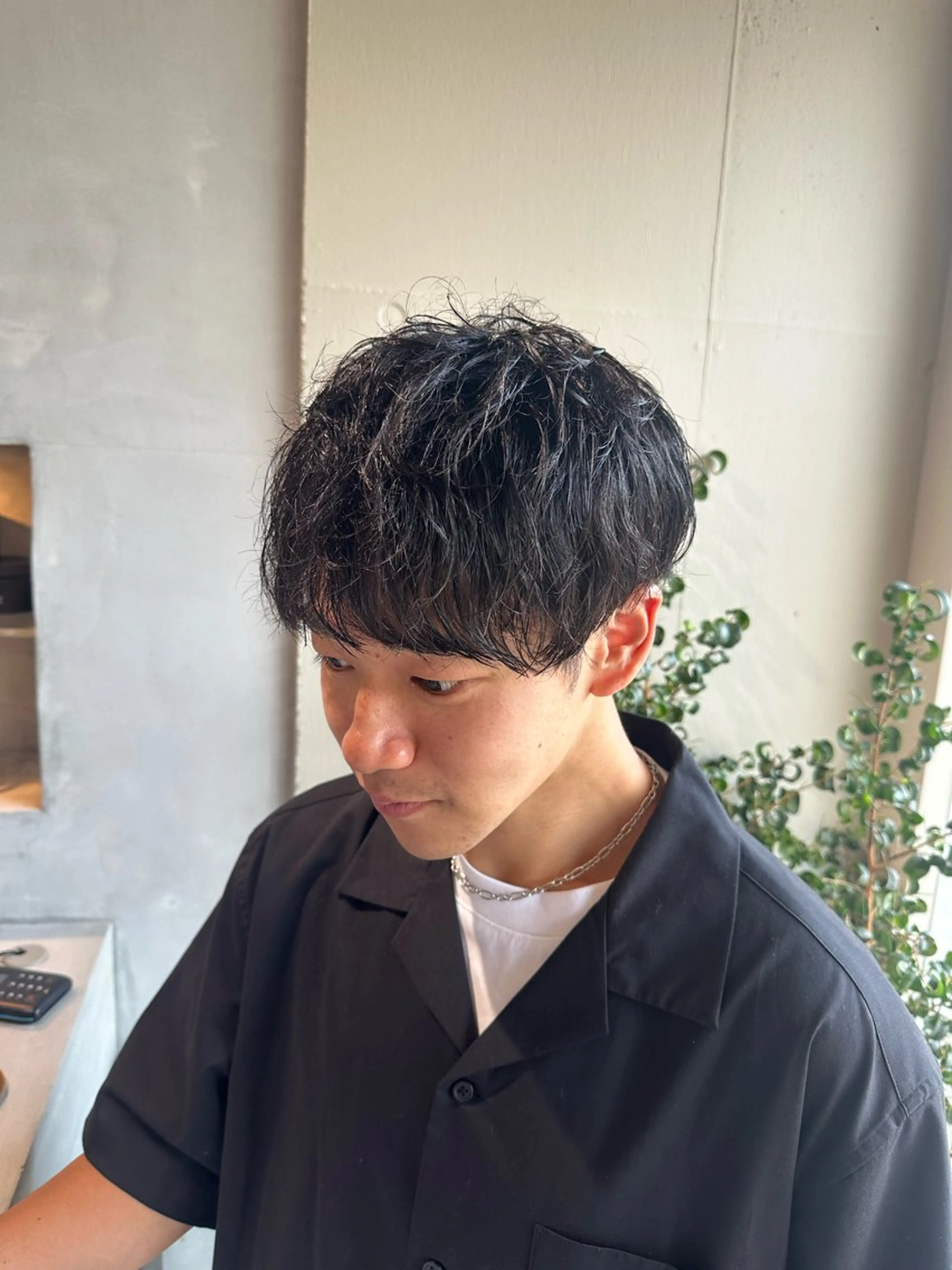 メンズ カット ヘッドスパ 加納 孝也のヘアスタイル