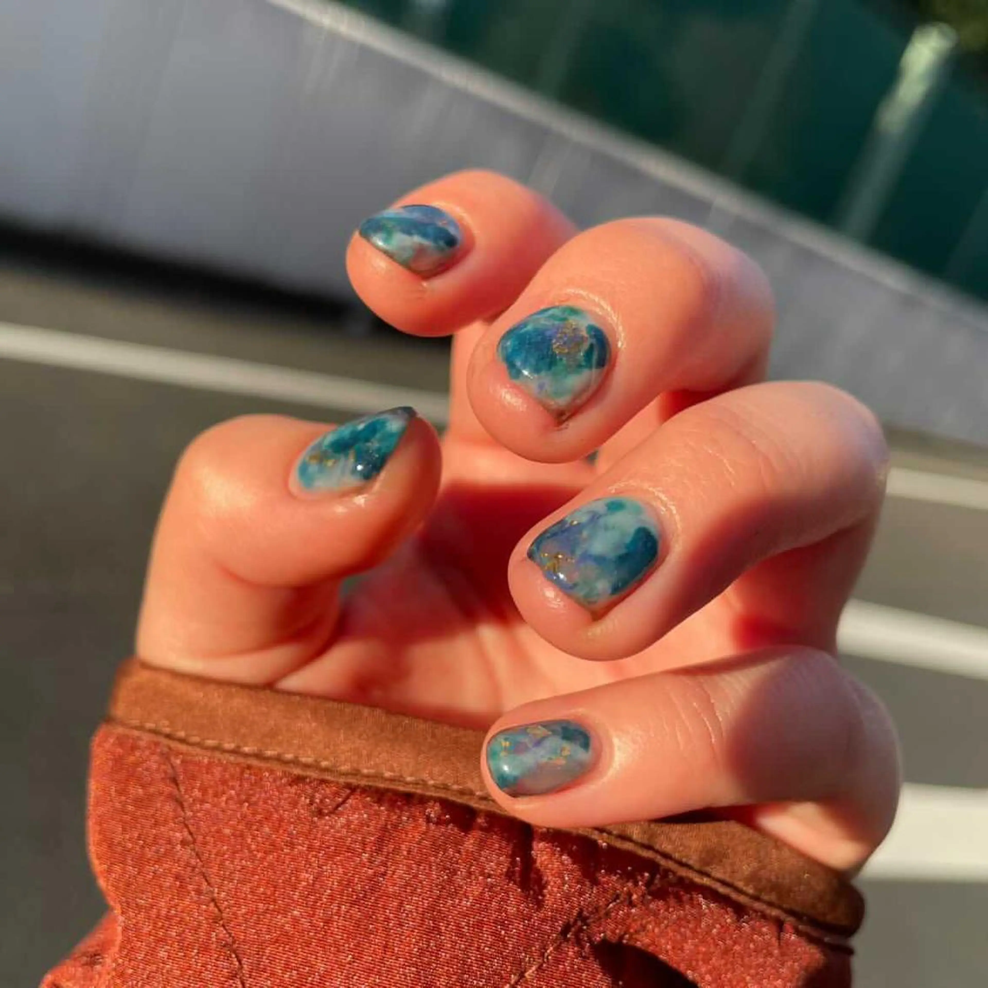 ネイル ハンドネイル ナチュラル透明感🌱 小山美樹子のヘアスタイル