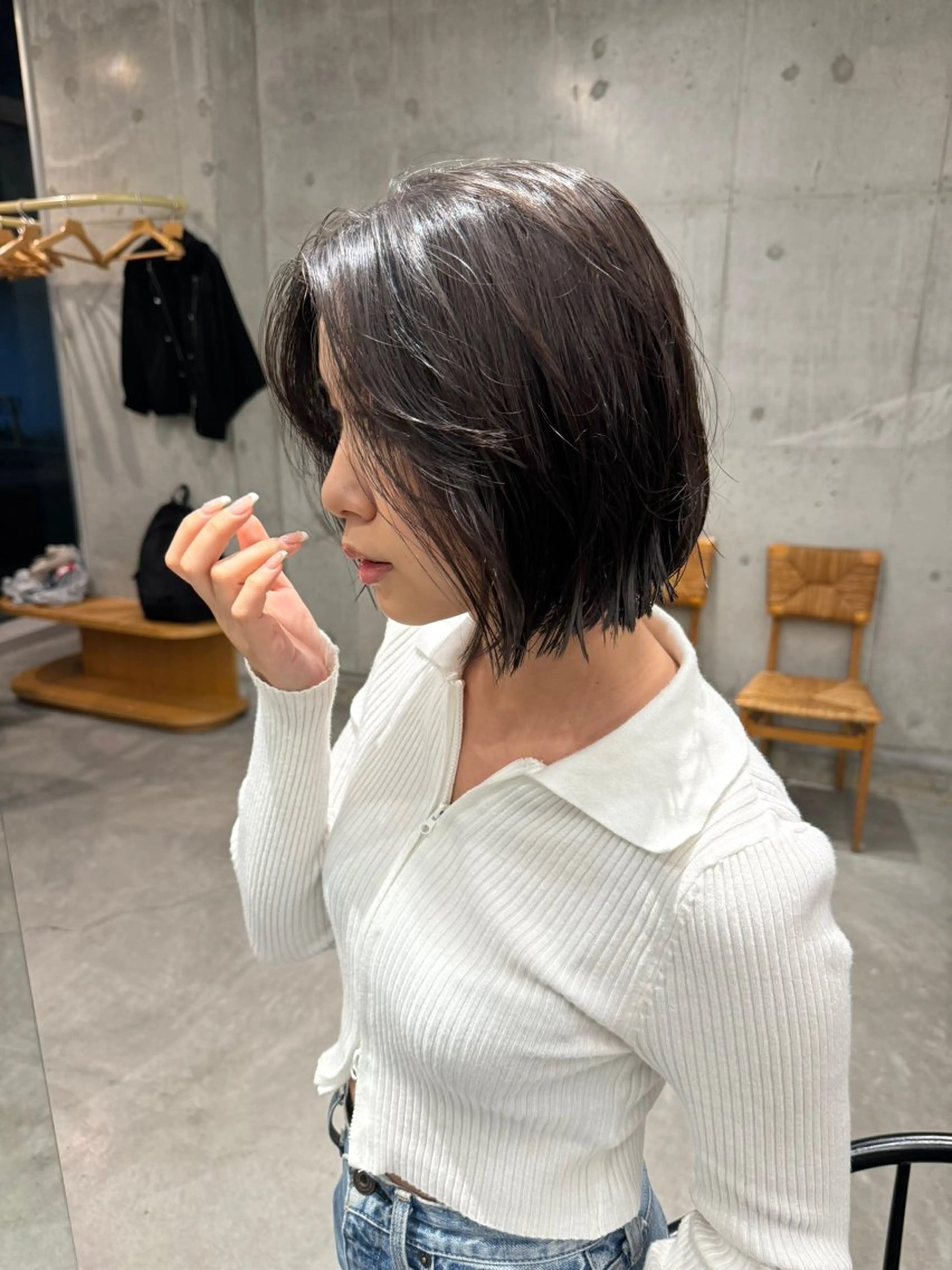 ミディアム カラー 🌿パーマ/ボブ/ レイヤー/Mikiのヘアスタイル