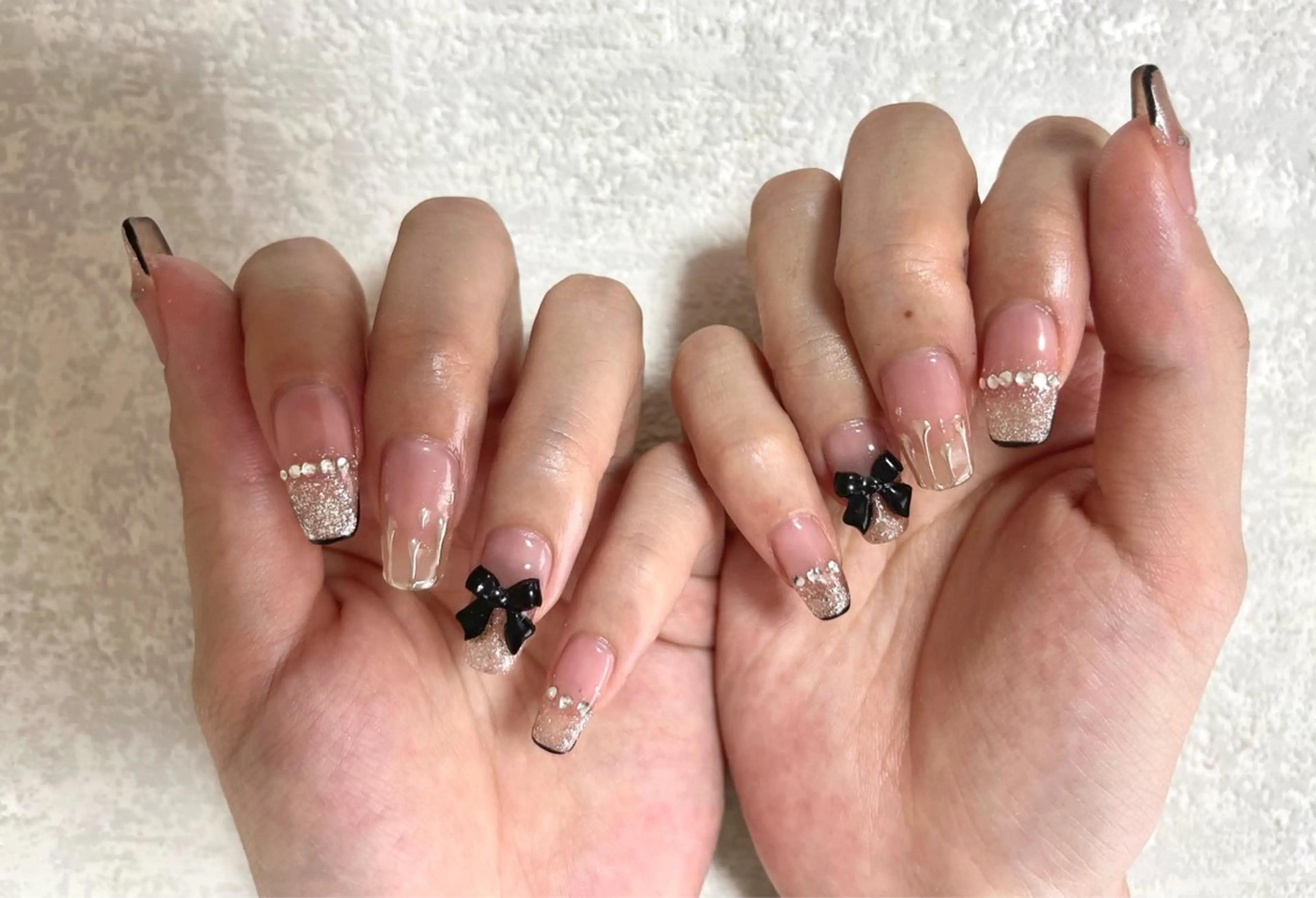ネイル フットネイル ジェルネイル 韓国ネイル メンズネイル パラジェル kiki nail たまプラーザのネイルデザイン