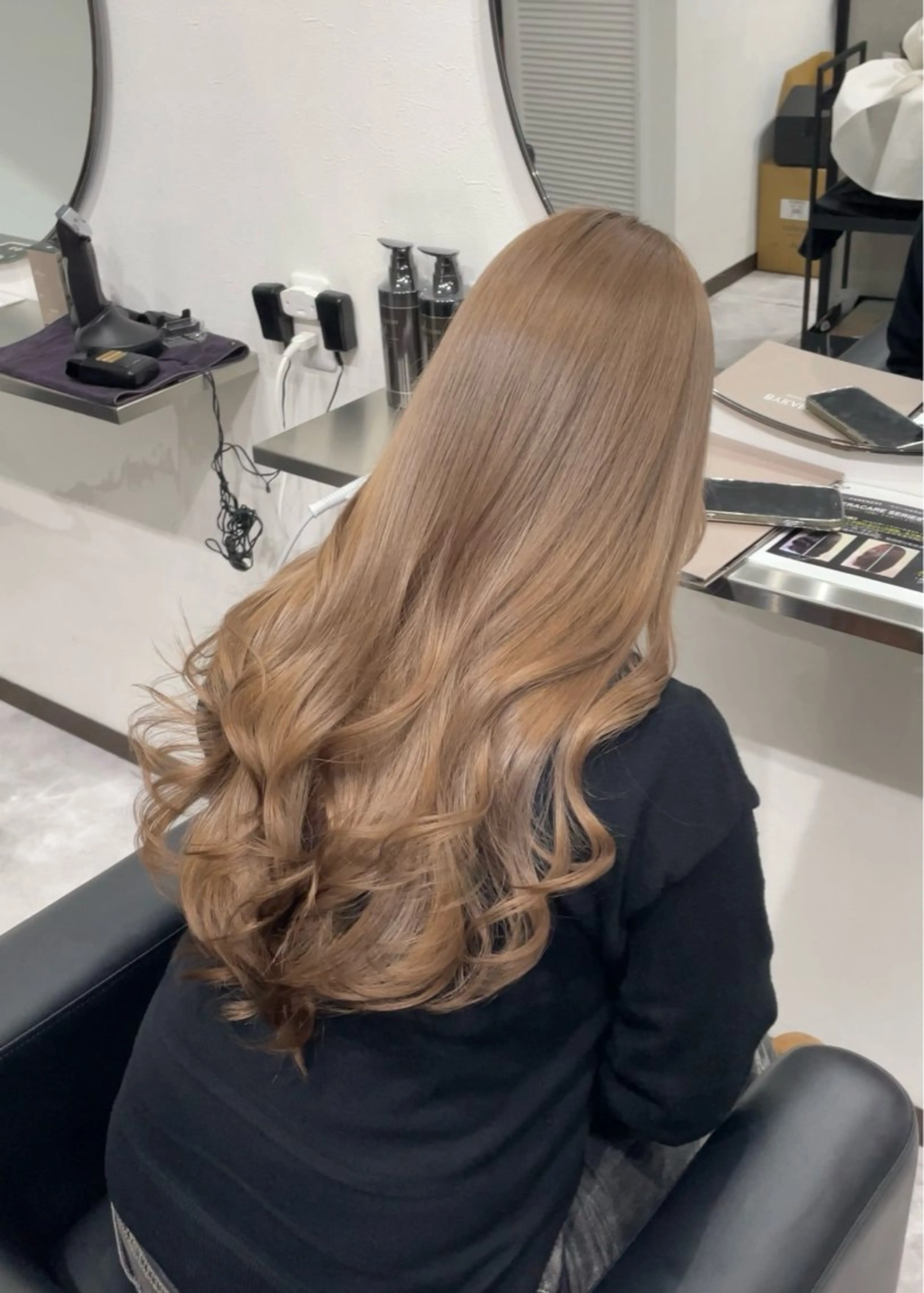 ロング カラー ♥韓国カラー・久留米 ・うる艶・YUI♥のヘアスタイル