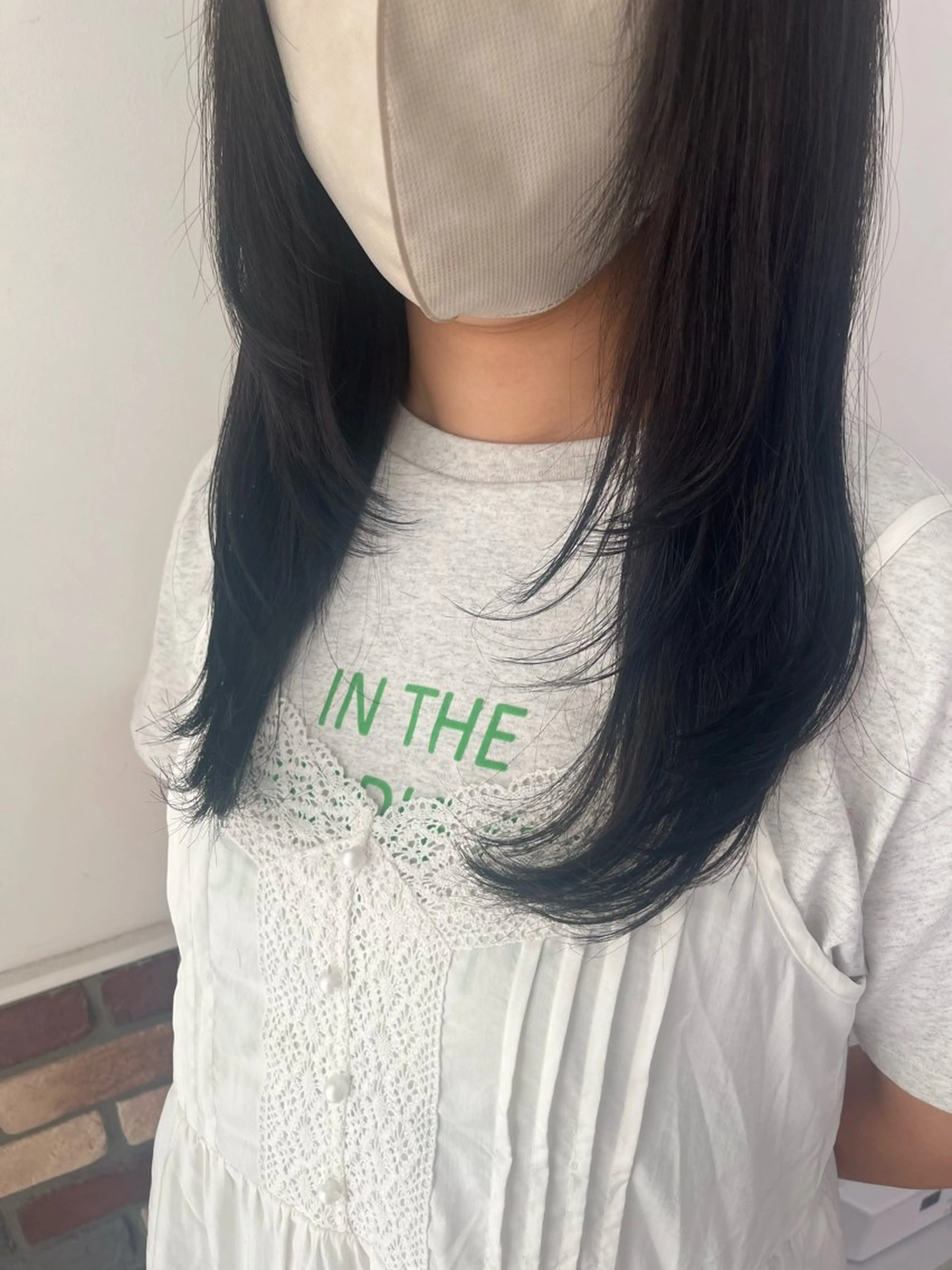 セミロング カット トリートメント ボブ🍊暖色カラー 浅草【Bob美容師】のヘアスタイル