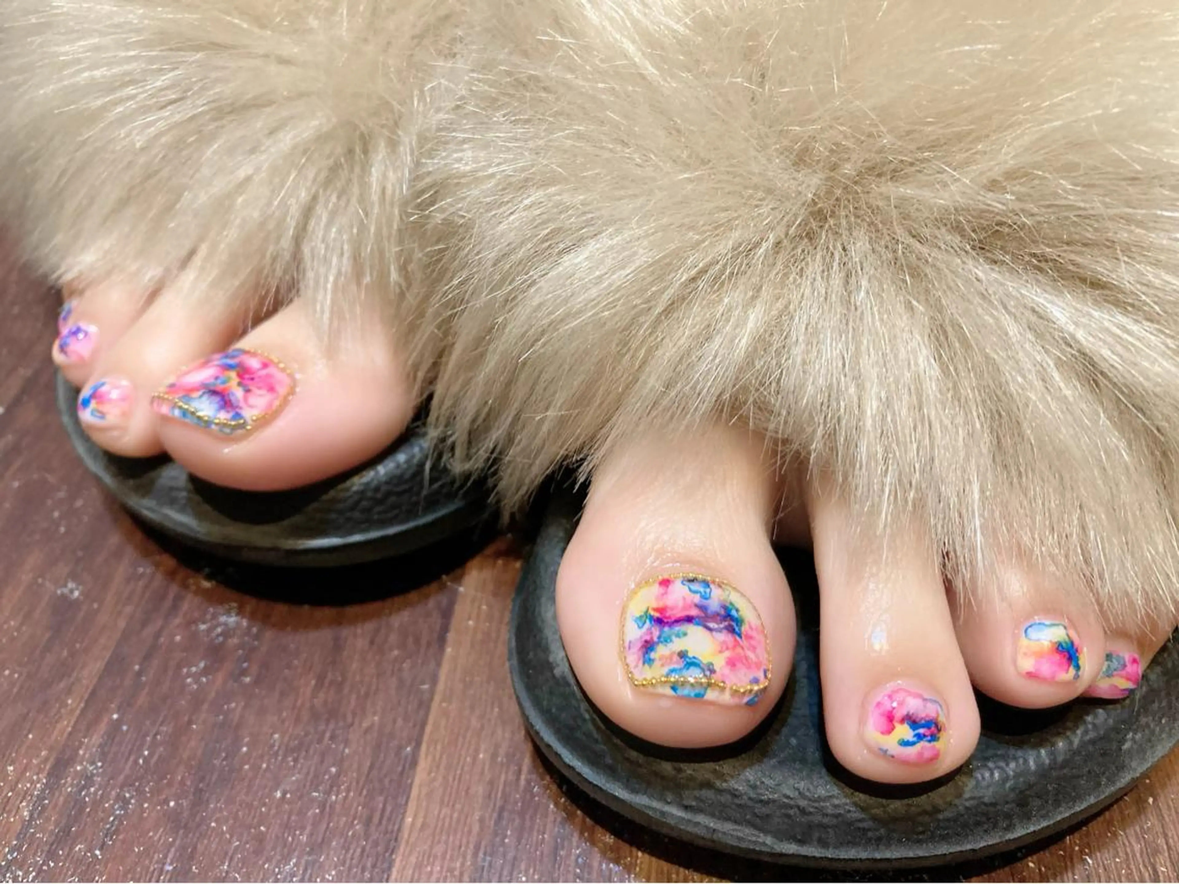ネイル ニュアンスネイル🌈 MYU Nailsのネイルデザイン