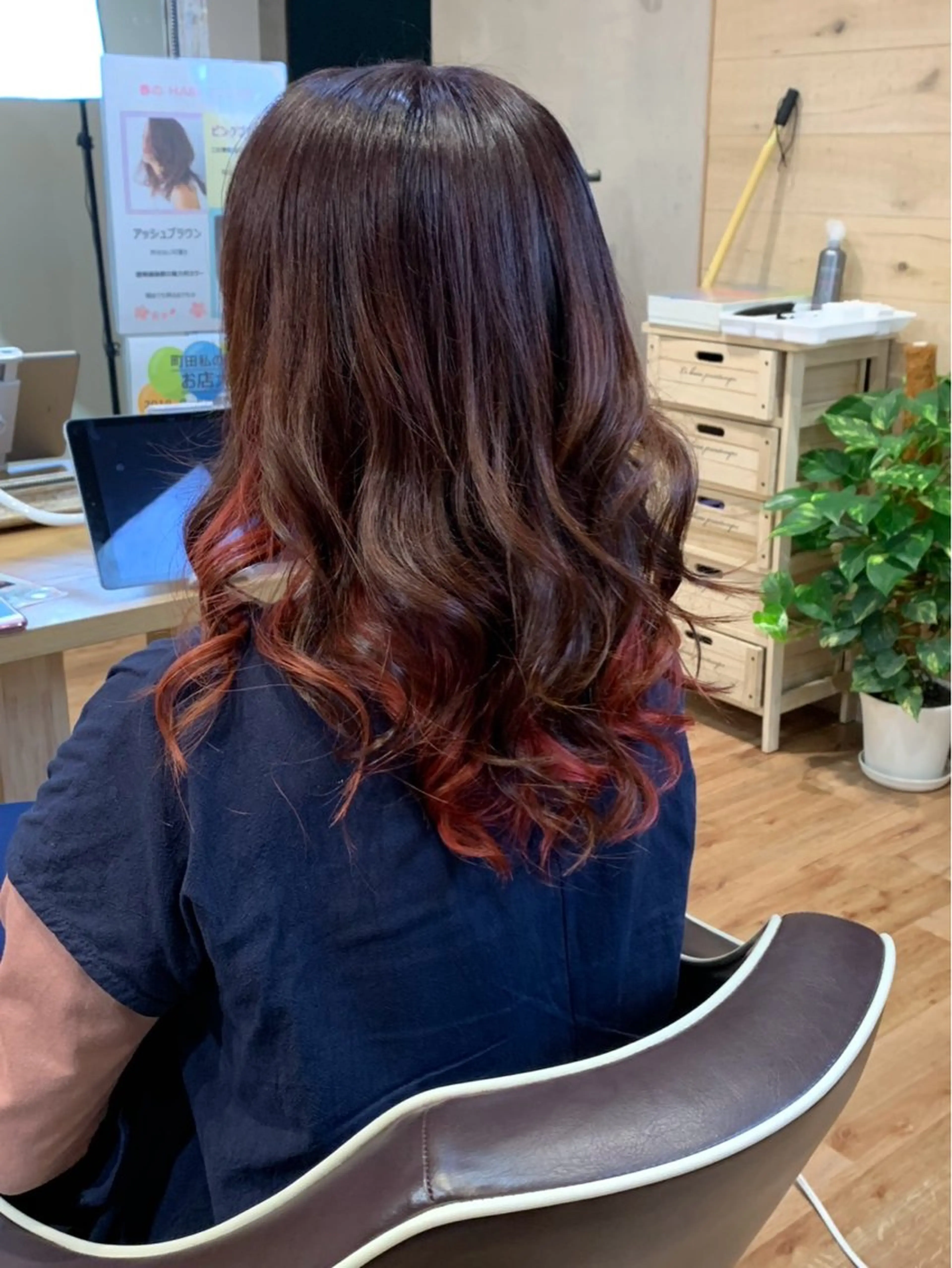 セミロング カラー ✨ショート/ボブ 縮毛矯正✨アキラのヘアスタイル