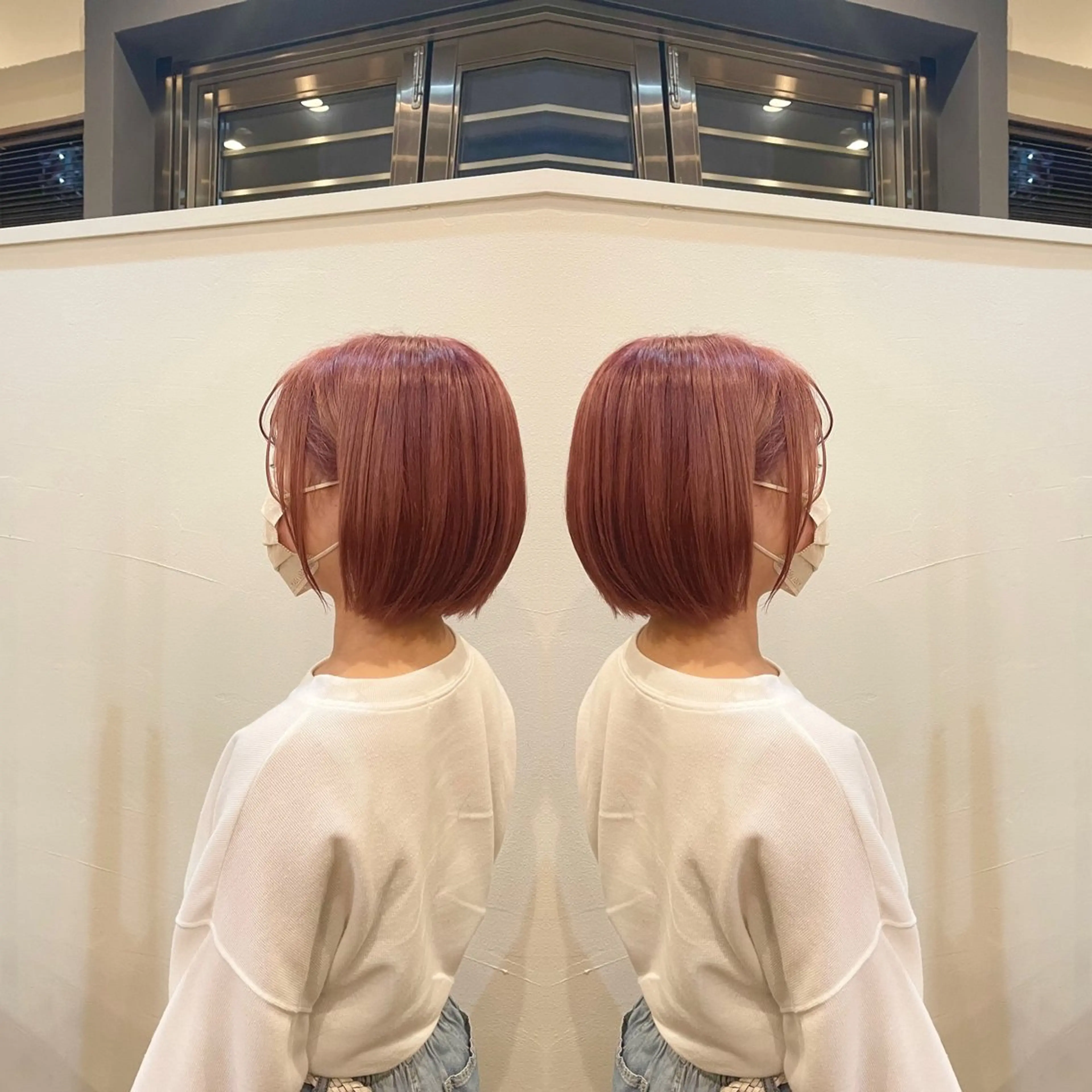ショート カラー ショートボブ ボブ ショートヘア VERDA KENのヘアスタイル