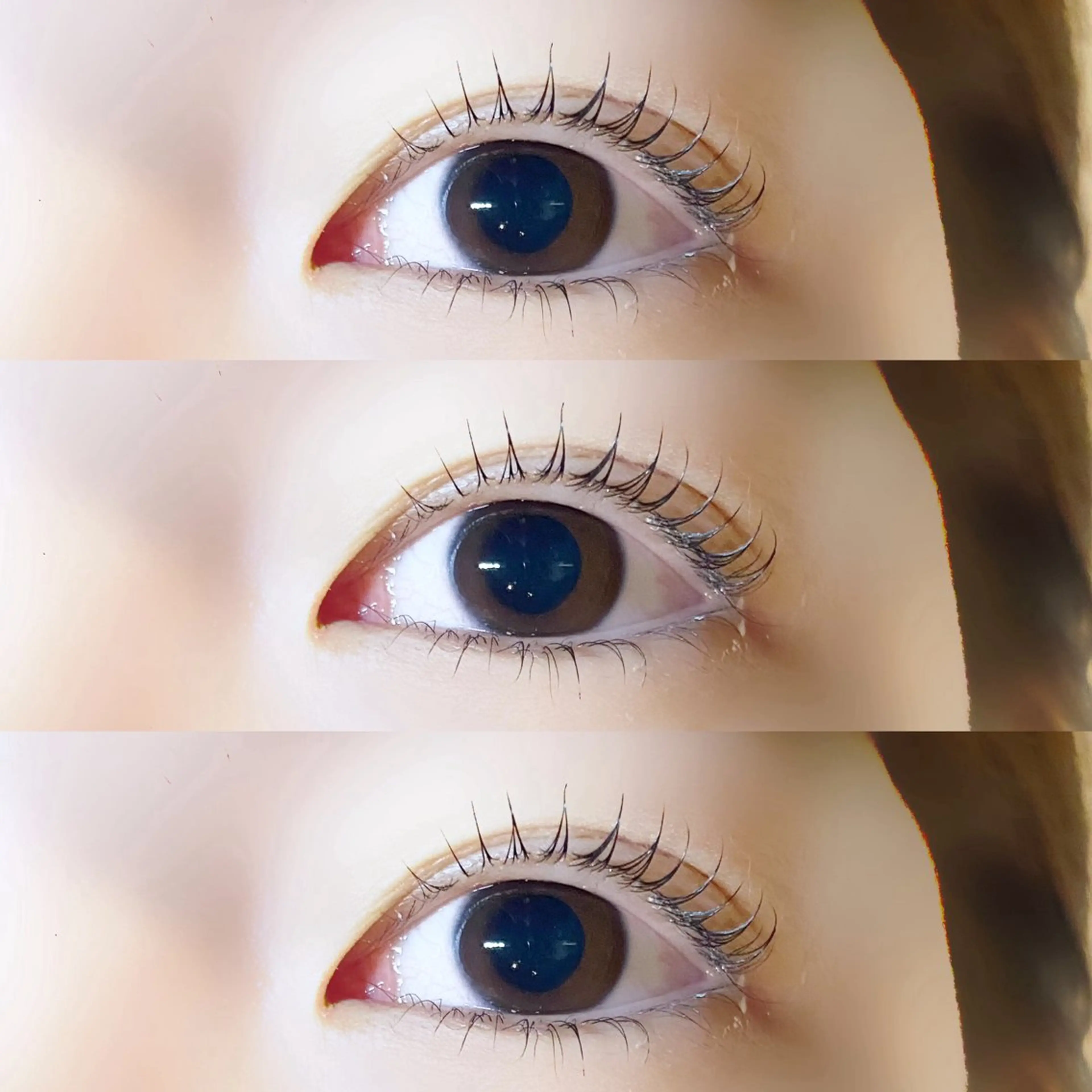 マツエク・マツパ 下まつげエクステ 一重×まつ毛パーマ マツパ 丸山 胡海のマツエク・マツパデザイン