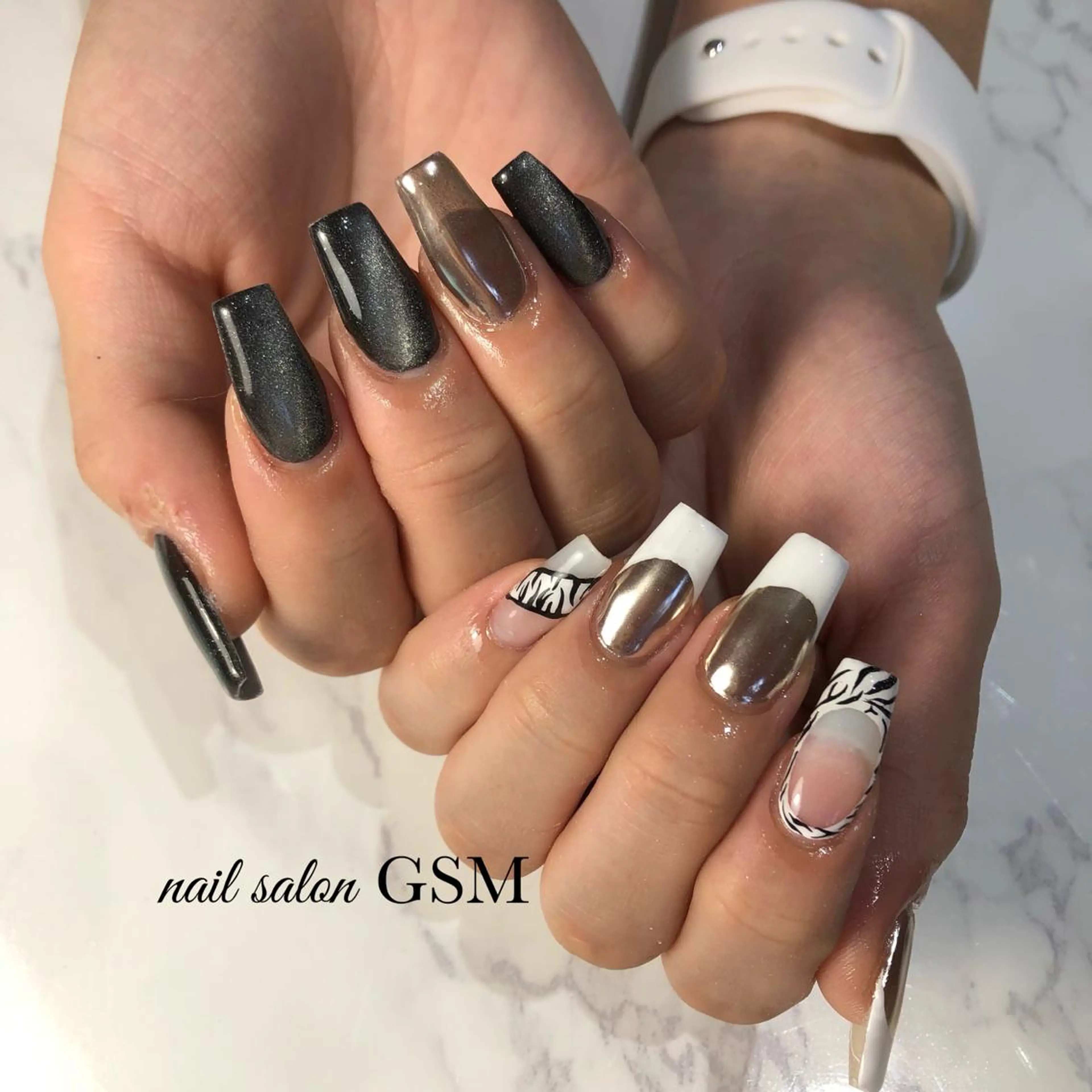 ネイル ジェルネイル スカルプネイル ハンドネイル nail salon GSMのネイルデザイン