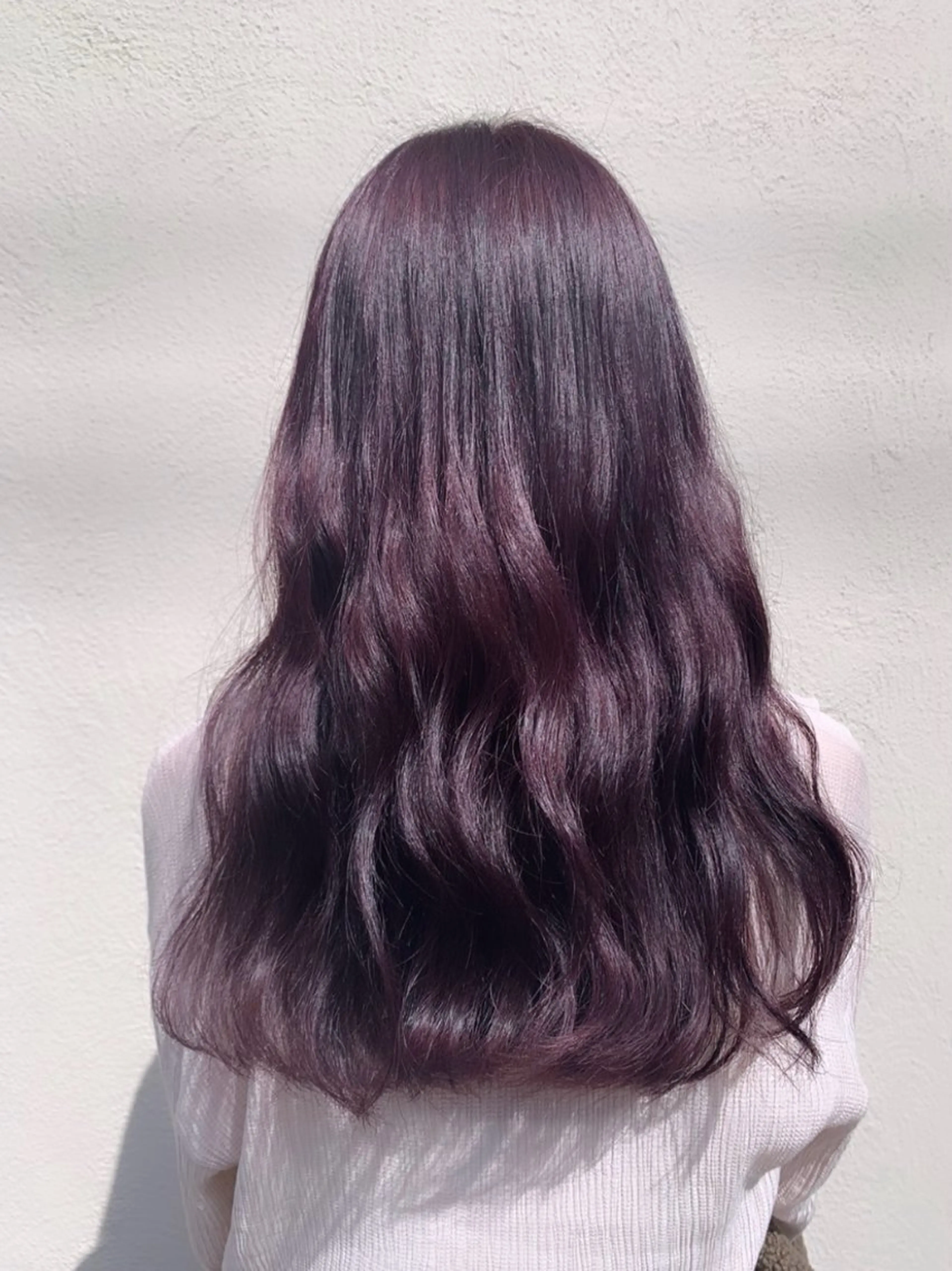 セミロング カラー りん 🎀韓国スタイルのヘアスタイル