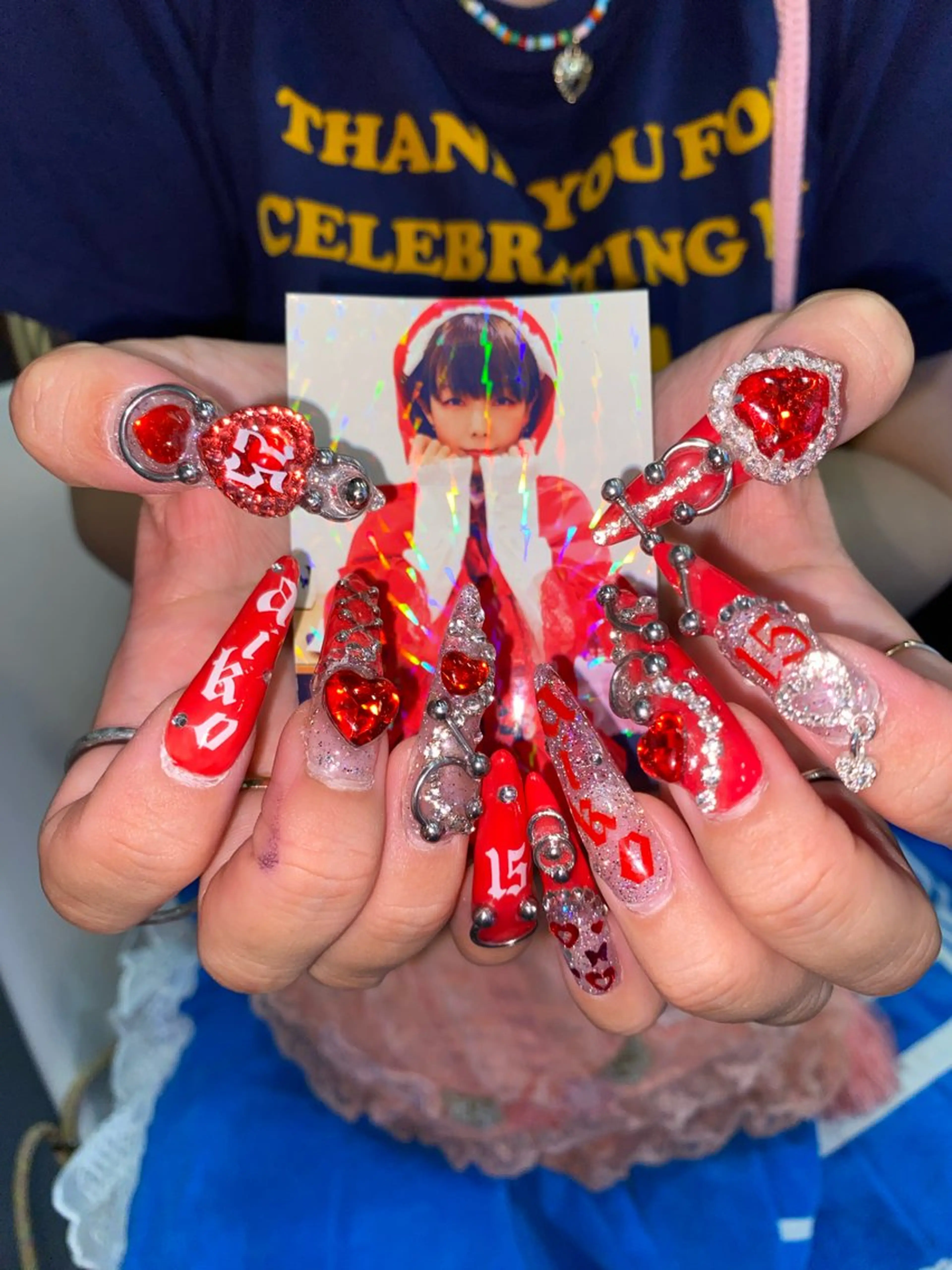 ネイル en　nail 池袋店所属・個性派🌺推しネイル 💅💞hota🐇のネイルデザイン