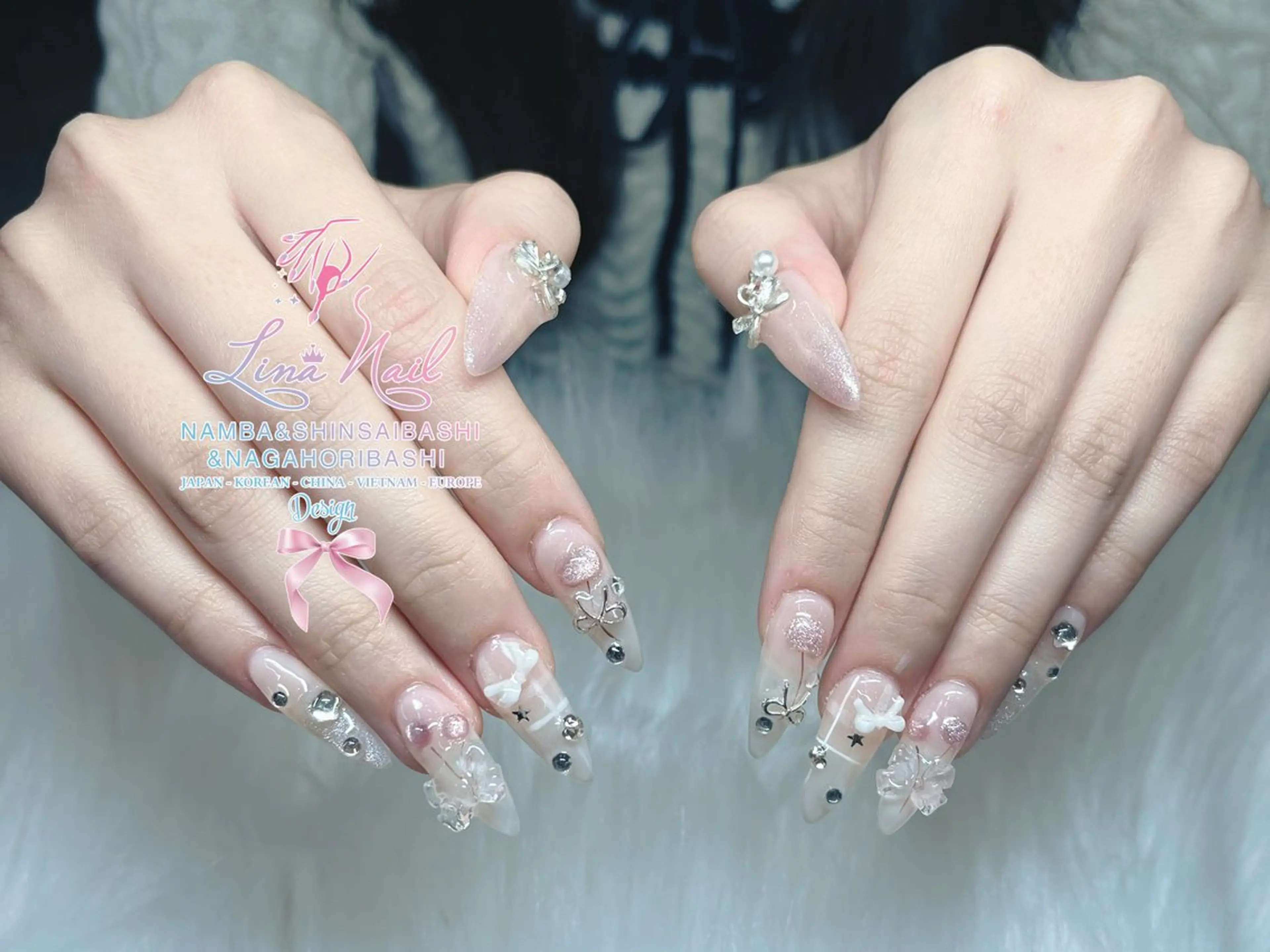 ネイル フットネイル ジェルネイル 持ち込み ネイルチップ ハンドネイル リナネイル 長堀橋店/東心斎橋店のネイルデザイン