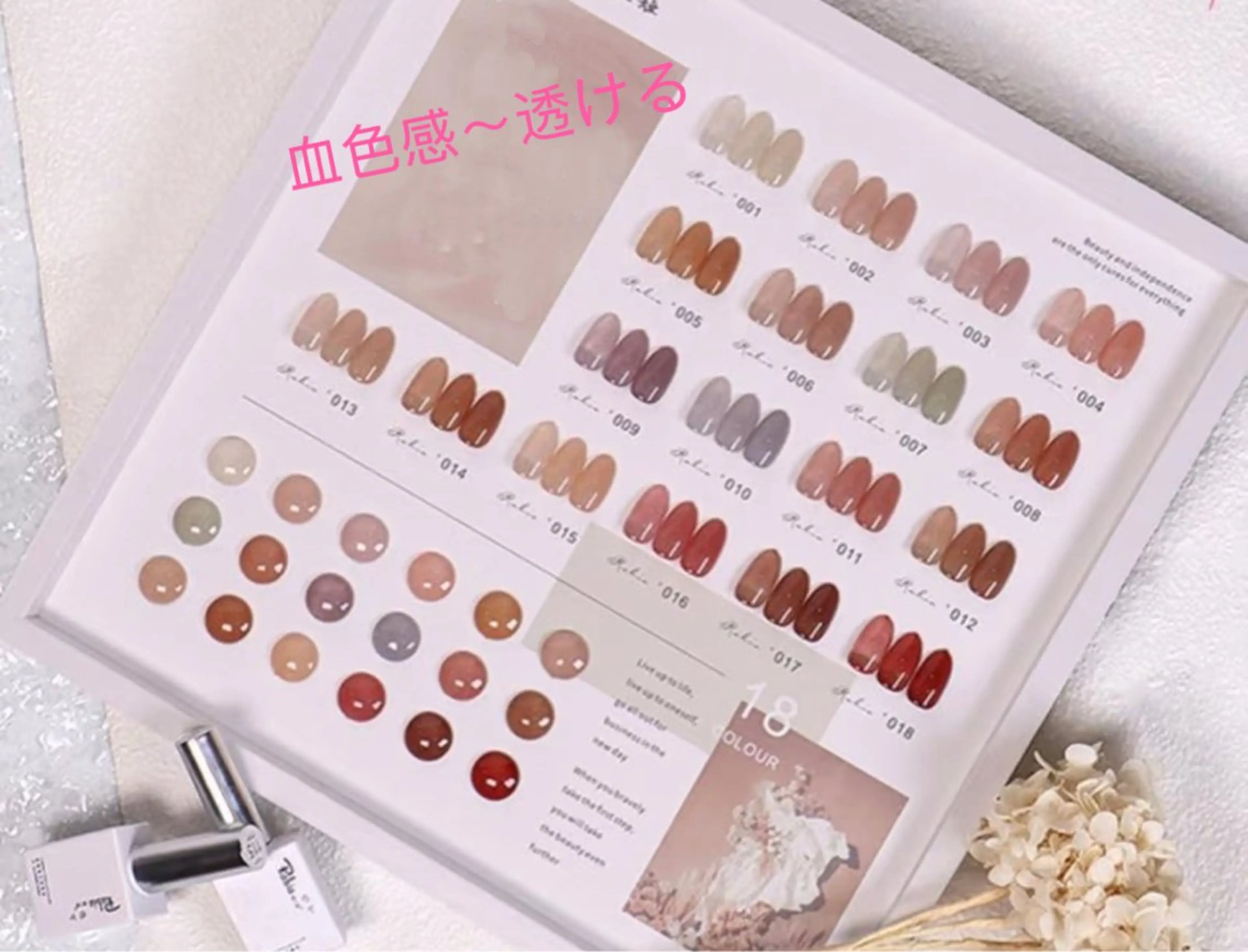 🆕肌美色🆕透け感ワンカラー「ジェルオフ➕500」の写真