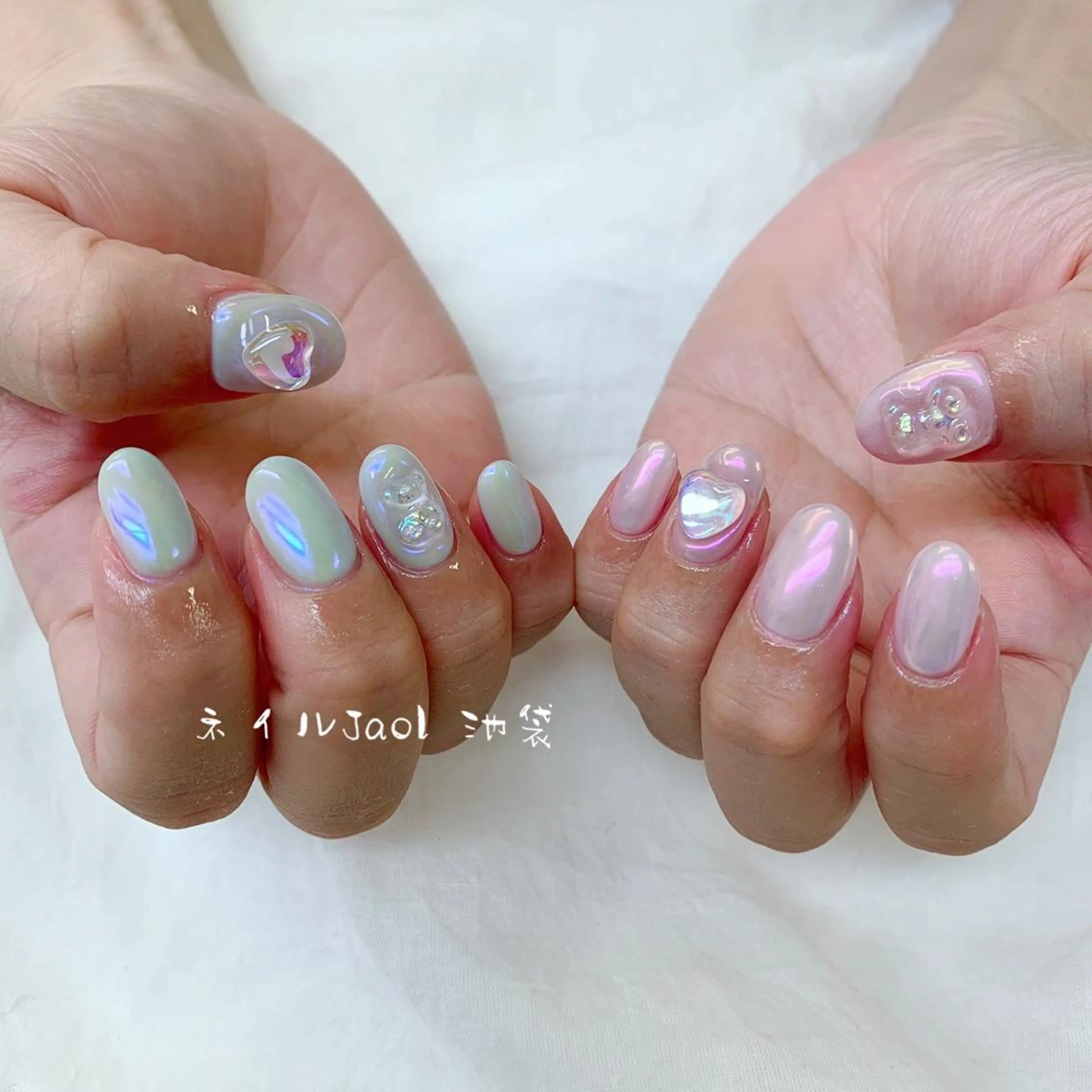 ミディアム nail jaol池袋店所属・ネイルJaol 池袋のネイルデザイン