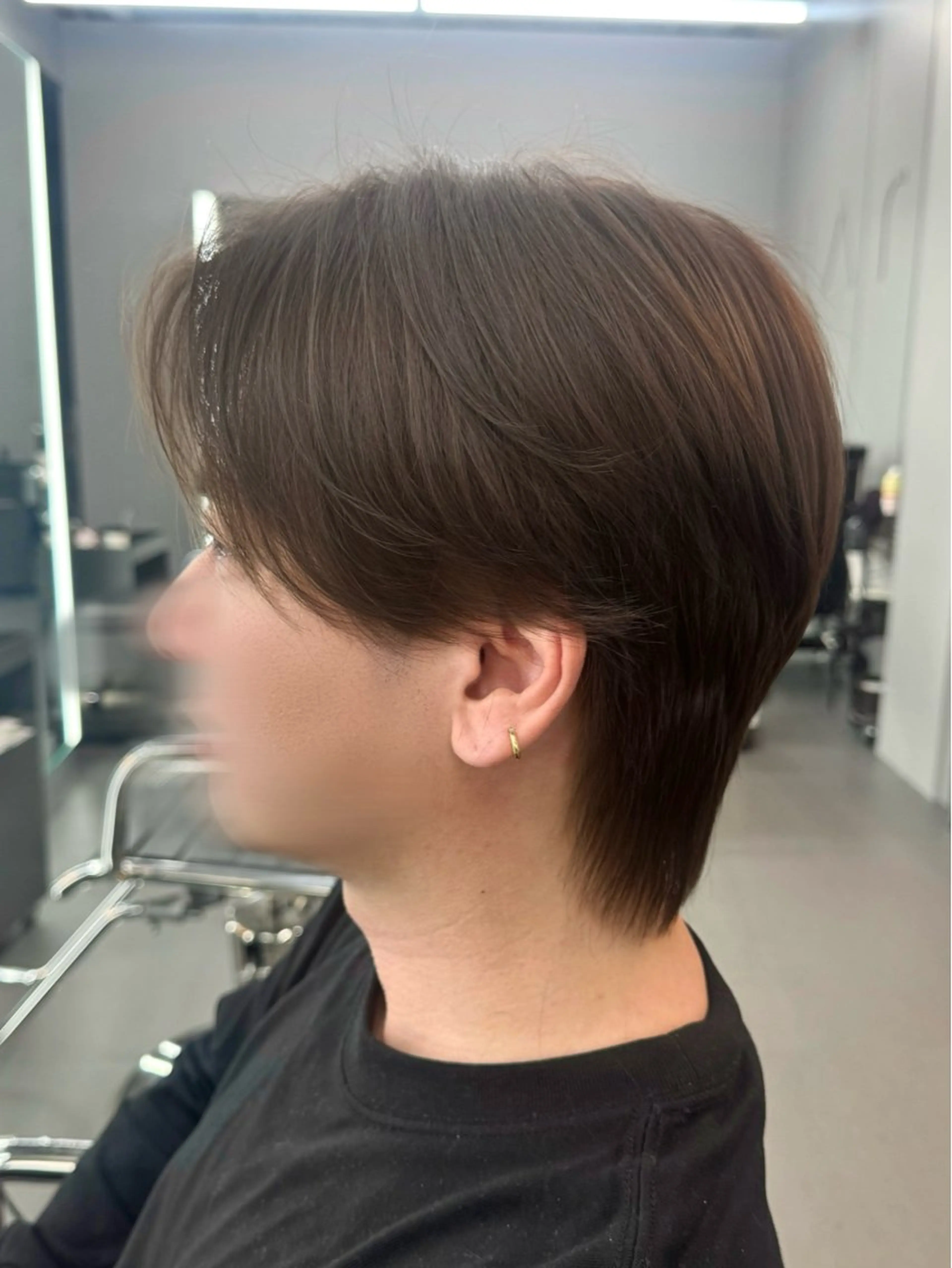 カラー メンズ センターパート ダウンパーマ カルマパーマ メンズ韓国風 メンズパーマ Ayuki /福岡/メンズカットのヘアスタイル