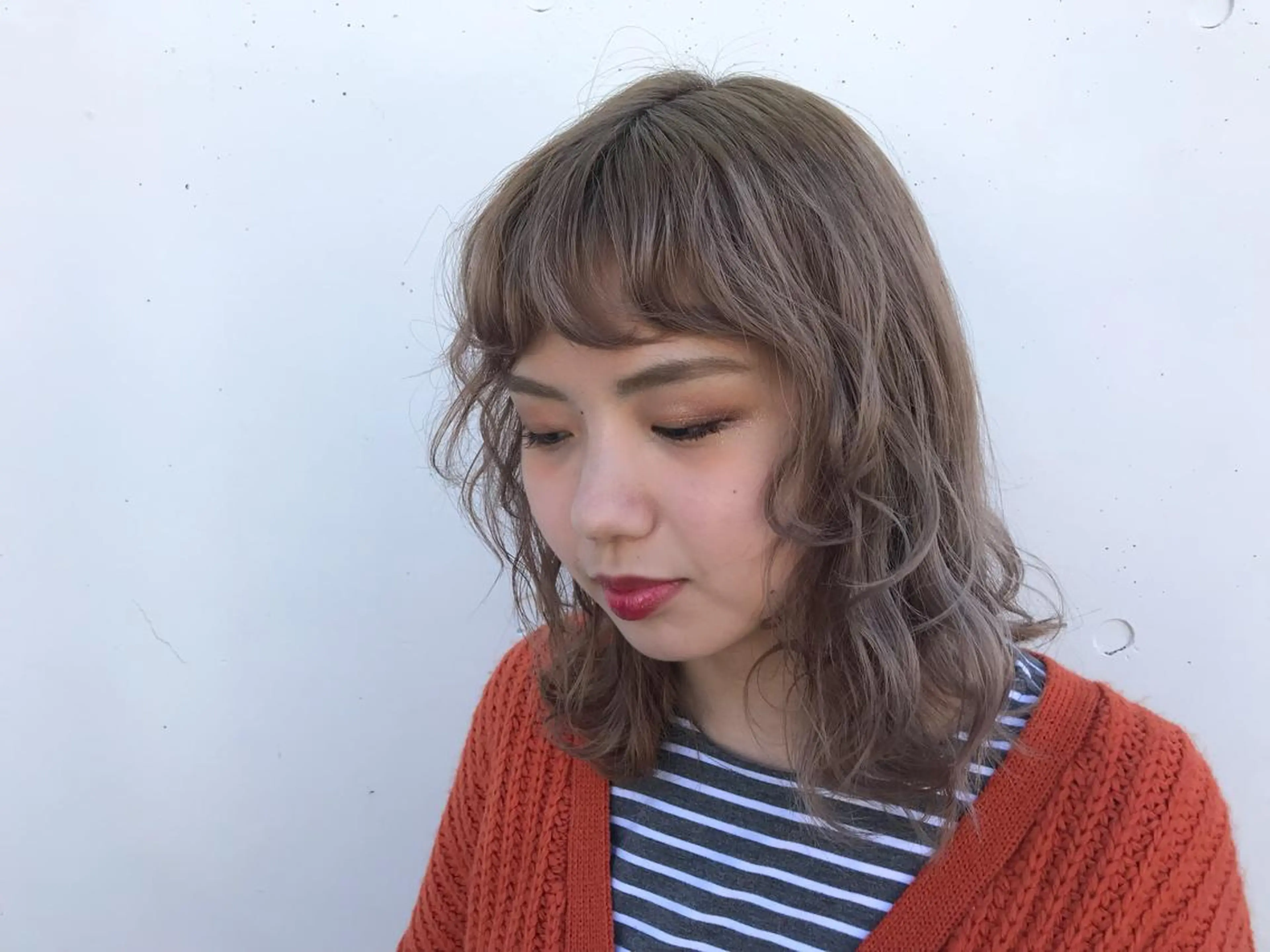 セミロング カラー 🌈🌸あおき みちる🌟💗のヘアスタイル