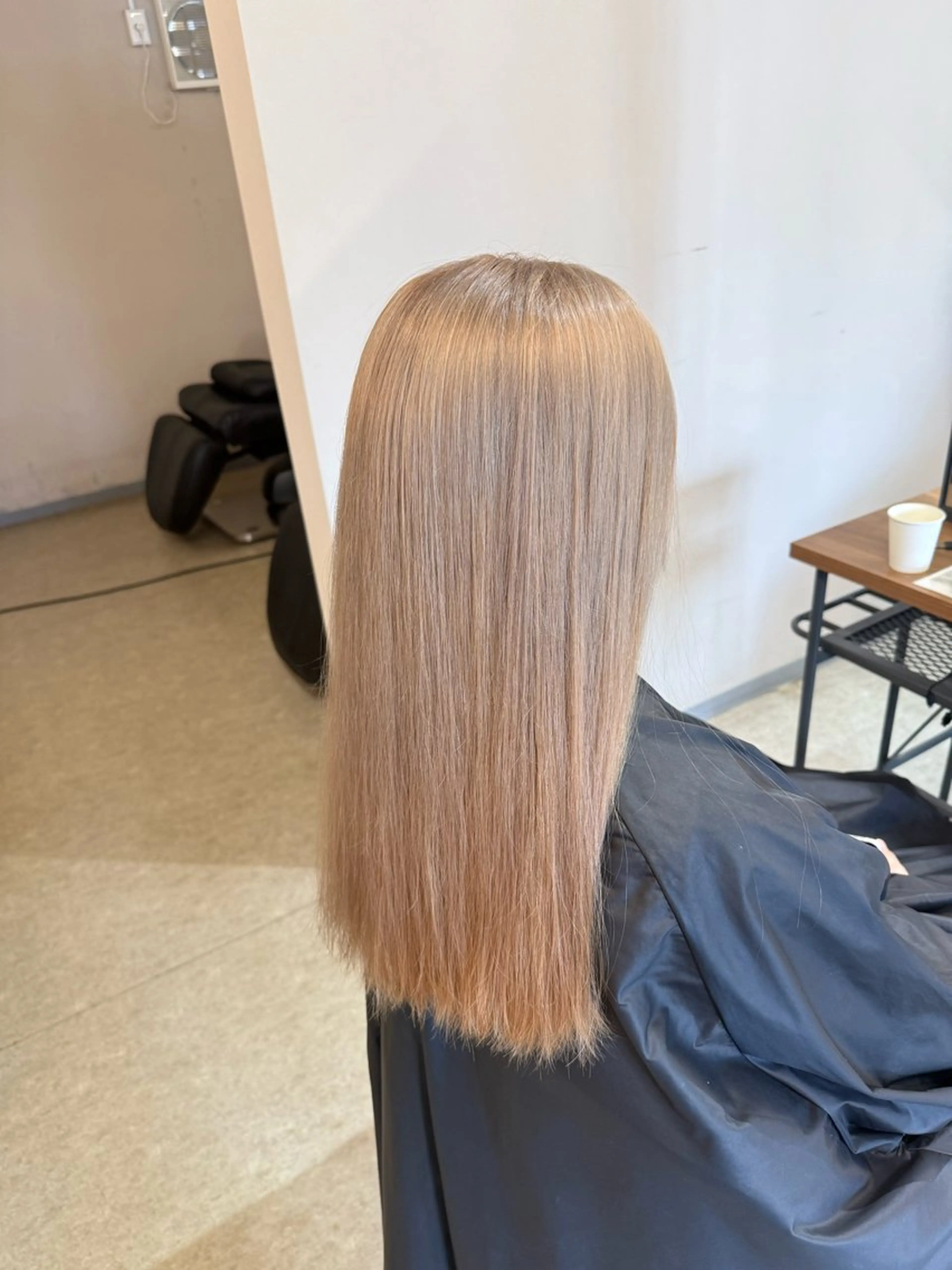 ロング ヘアカラー トリートメント 透明感カラー🫧 🍒久留米美容室のヘアスタイル