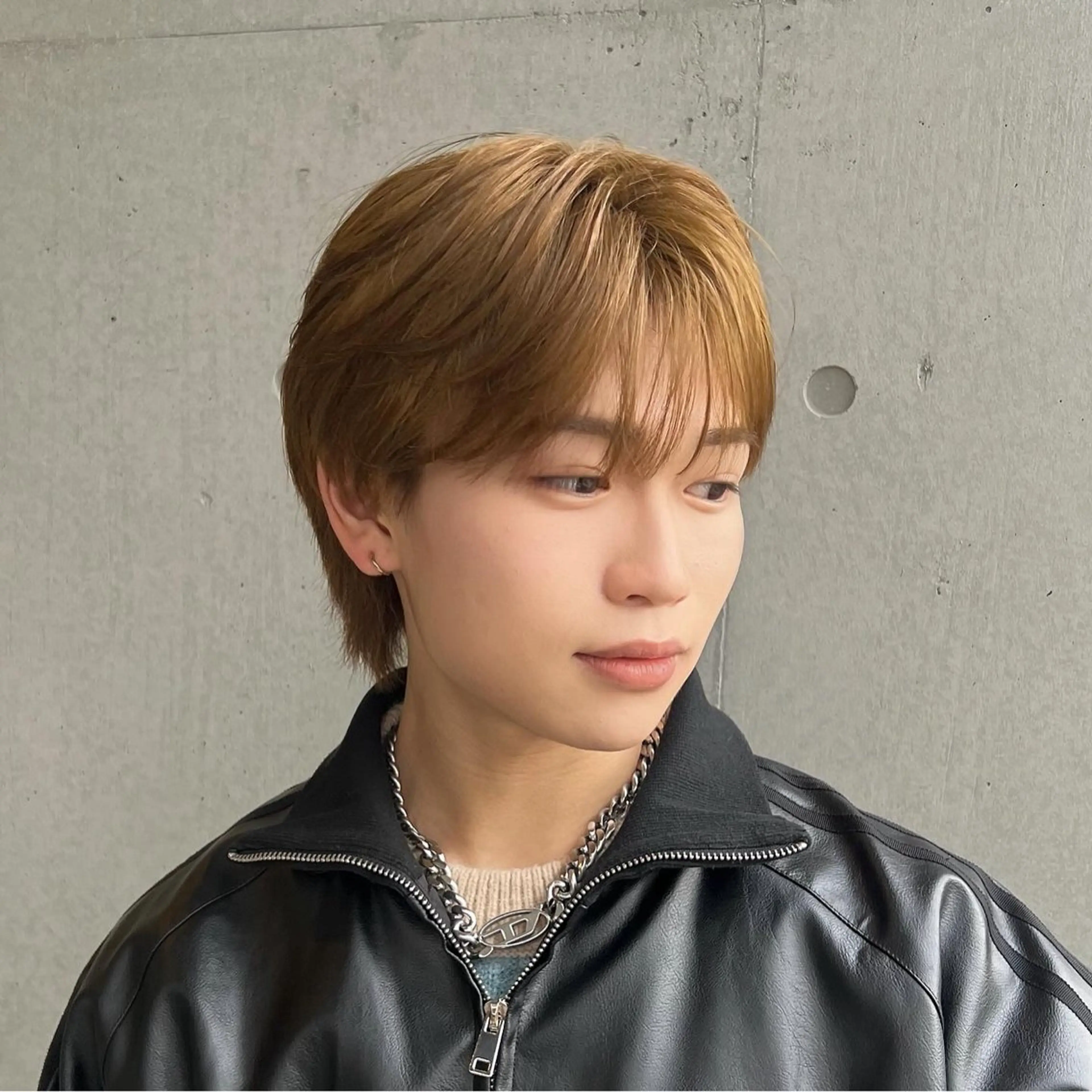 メンズ ヘアカラー トリートメント 表参道/kozue/ 艶髪/髪質改善のヘアスタイル