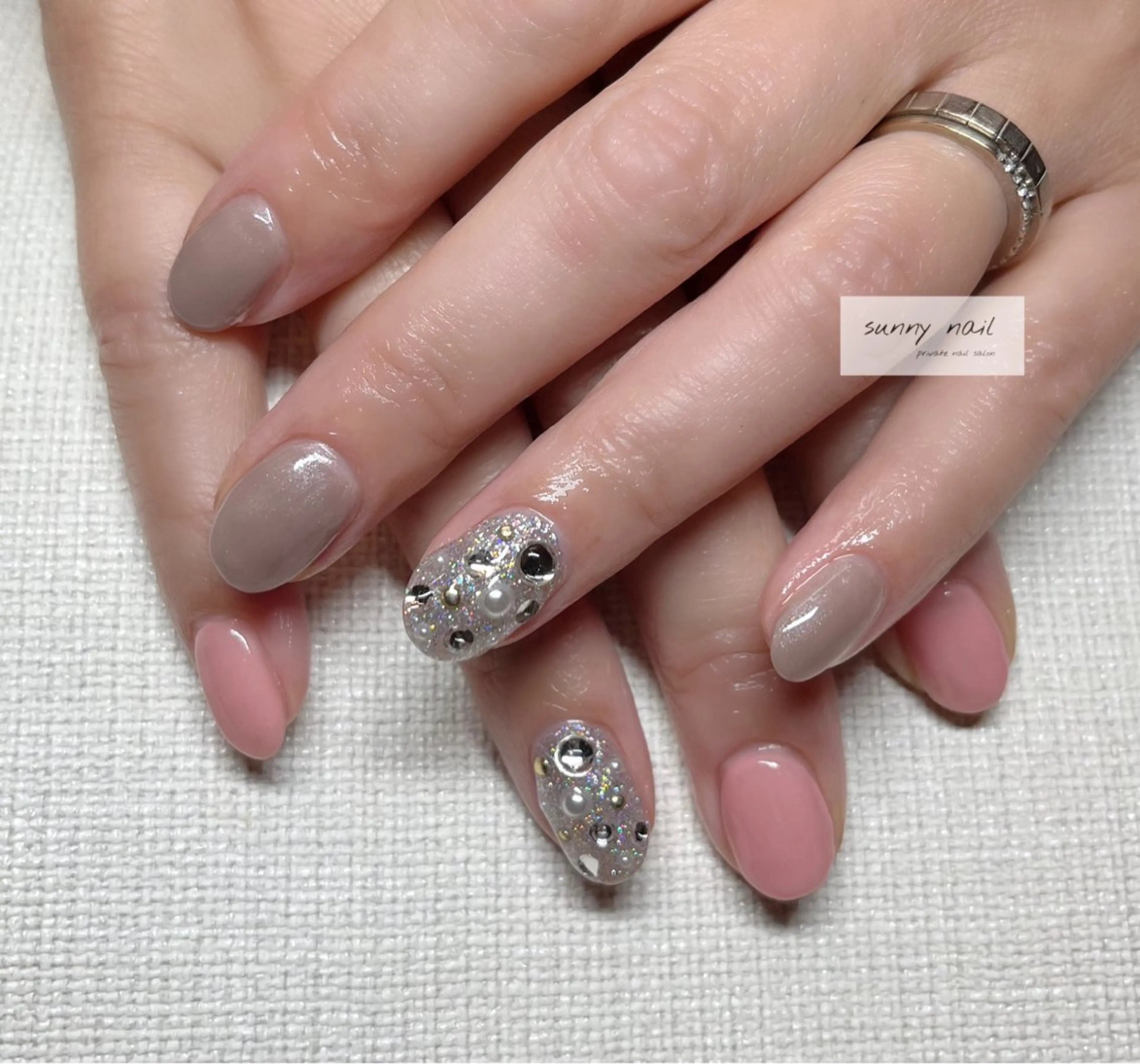 ネイル ピンク sunny nailのネイルデザイン