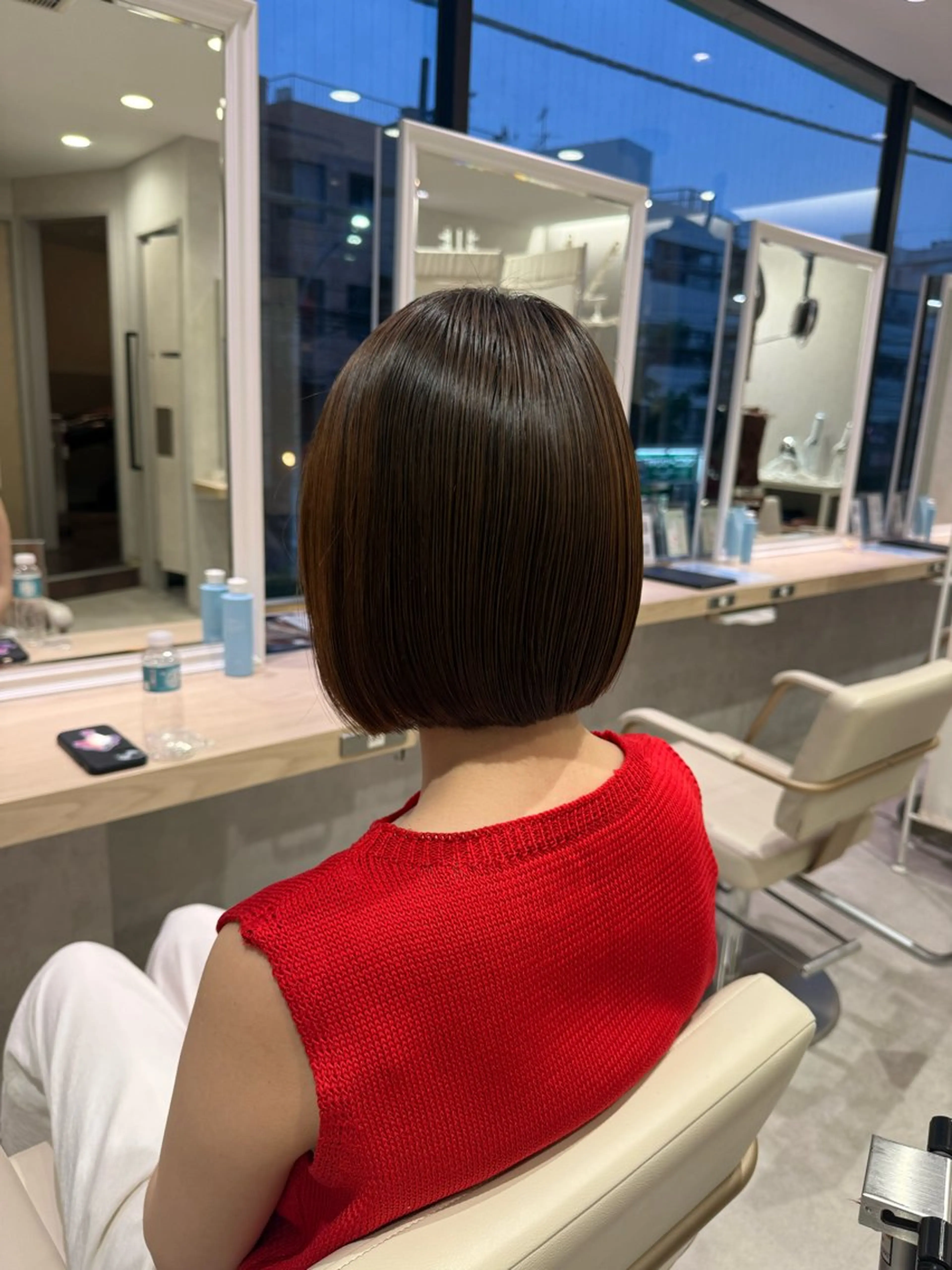 ミディアム 川尻 未来のヘアスタイル