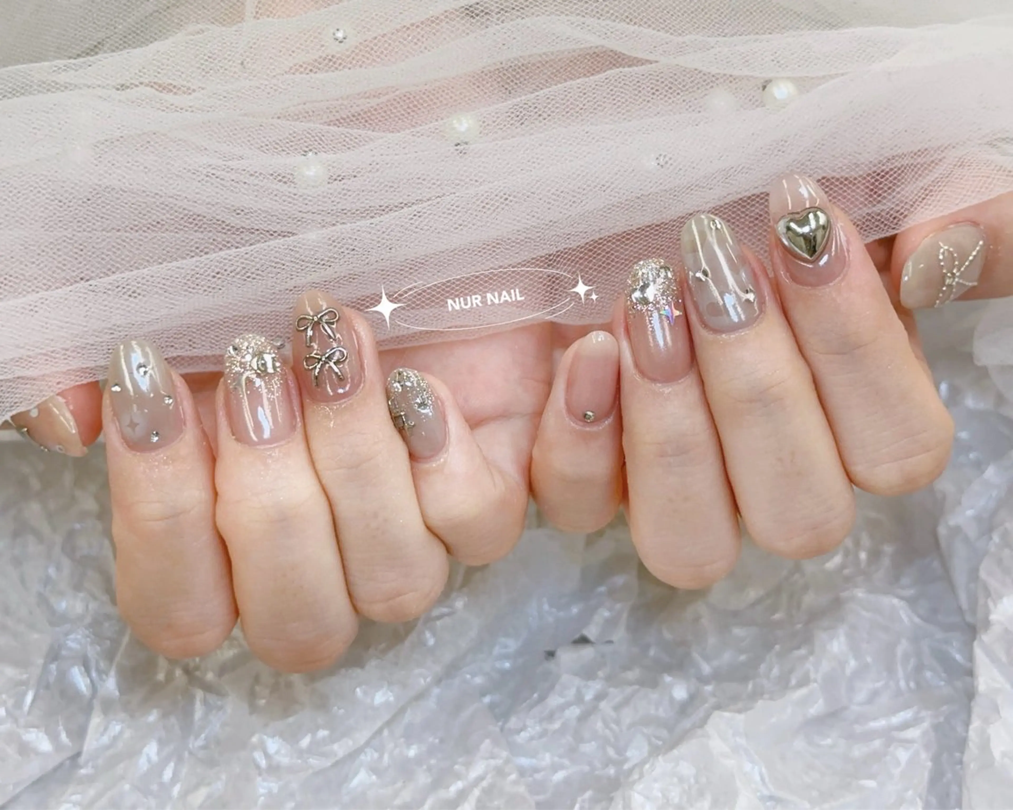 ネイル ハンドネイル 🫧NUR NAIL✨のネイルデザイン