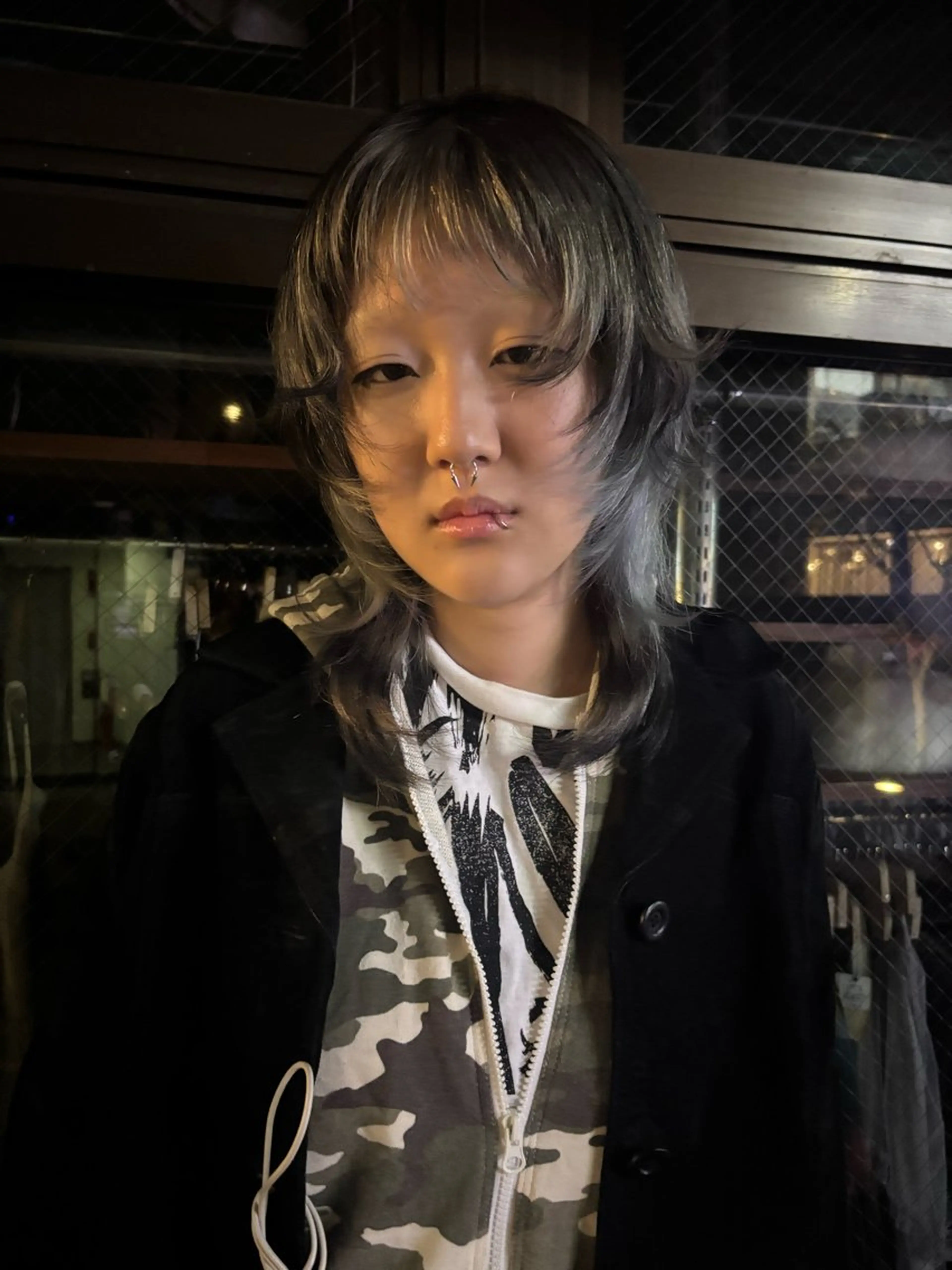 ミディアム ヘアアレンジ レイヤーボブ🎵 ブリーチ/りりのヘアスタイル