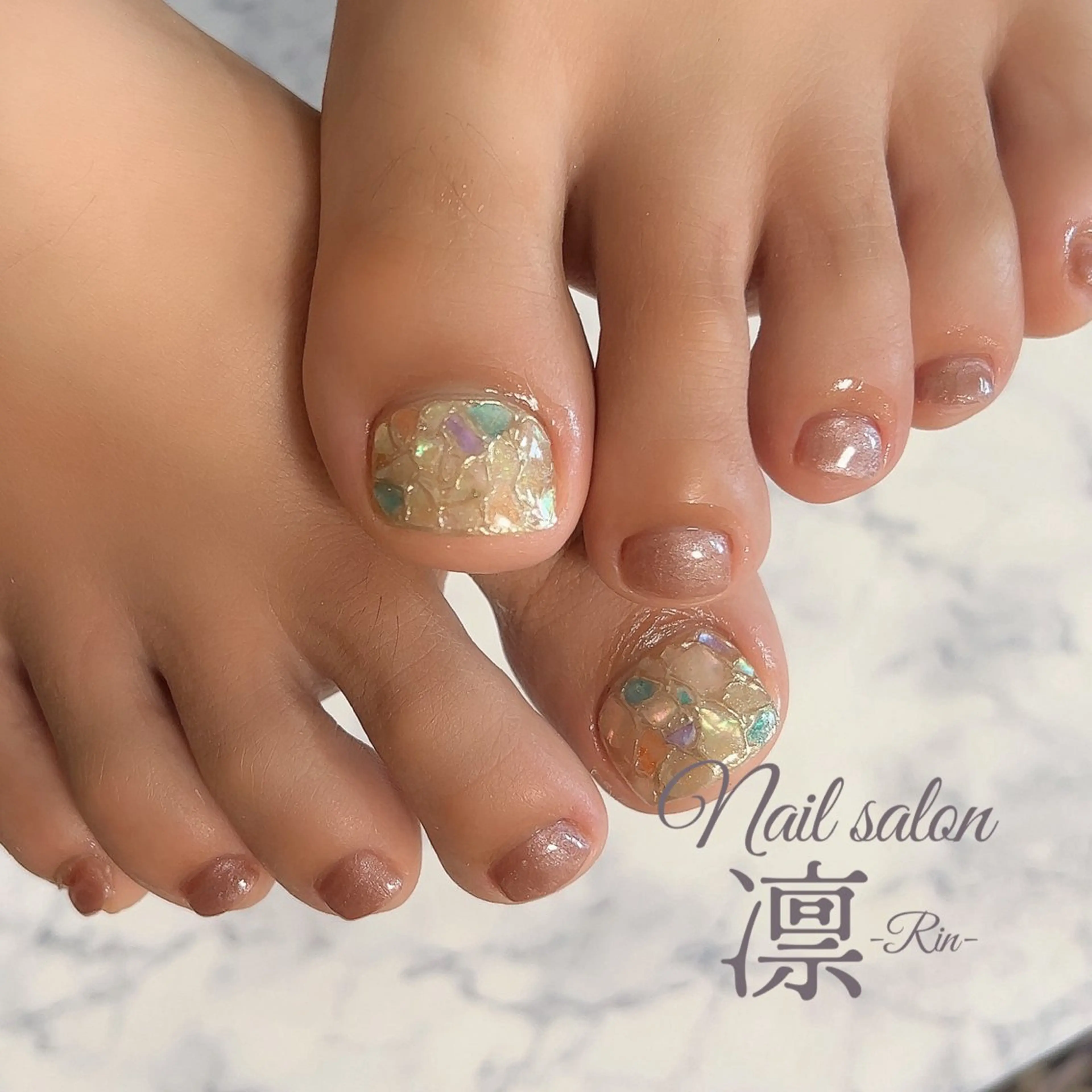 ネイル フットネイル private salon凛のネイルデザイン