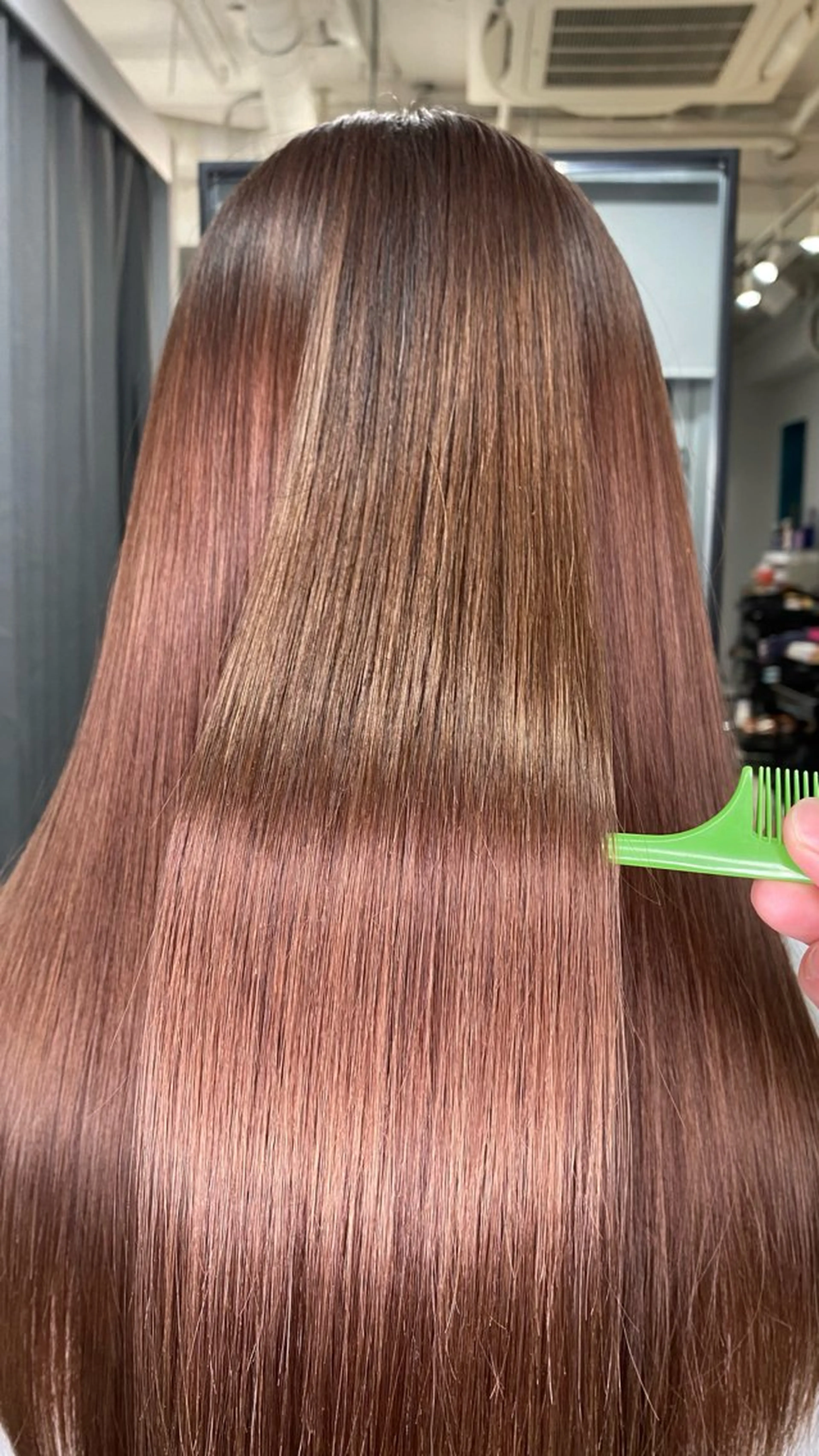 セミロング 髪質改善 トリートメント カット ヘアカラー トリートメント レイヤー×髪質改善✨ 渋谷/佐藤侑哉のヘアスタイル