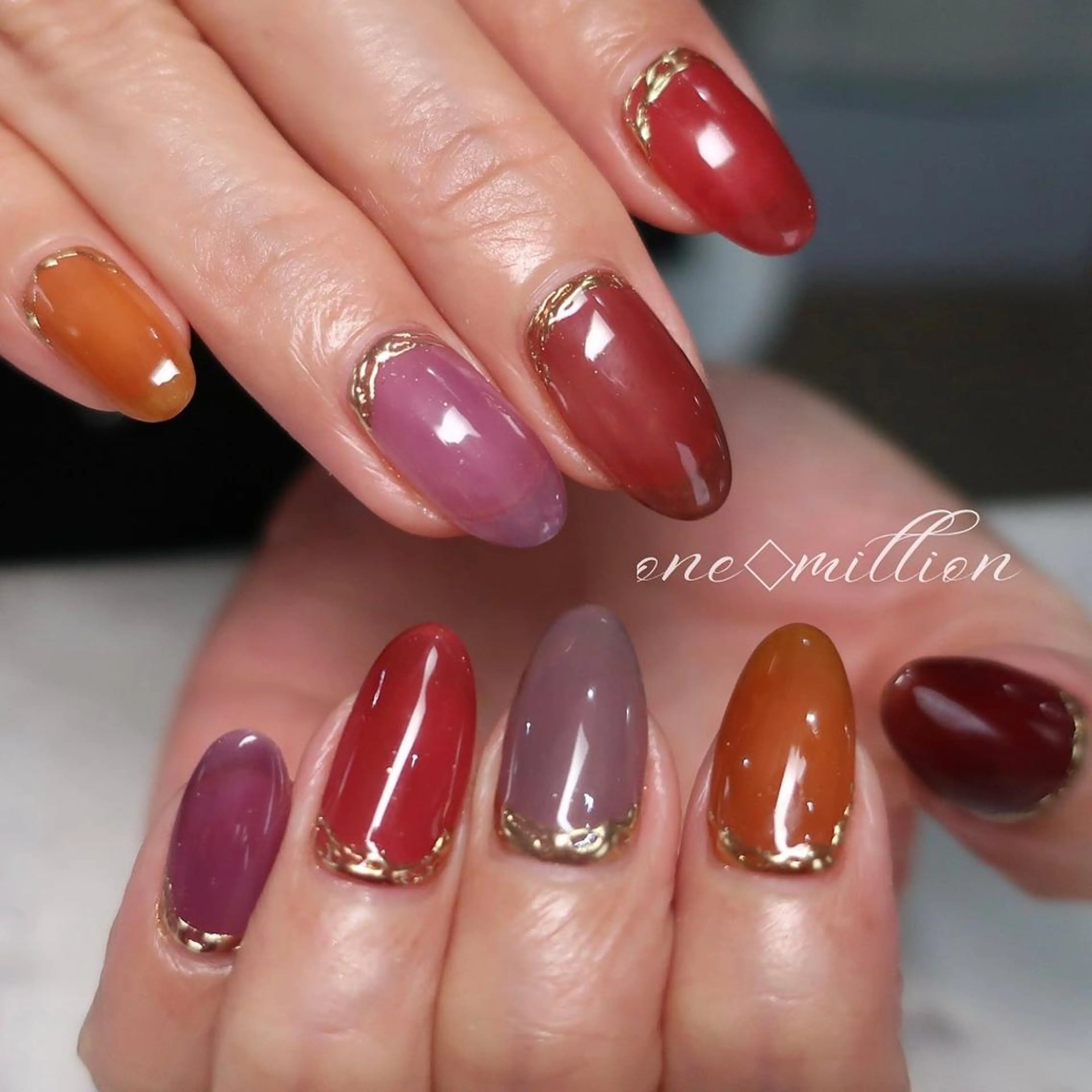 ネイル nail salon ワンミリオンのネイルデザイン
