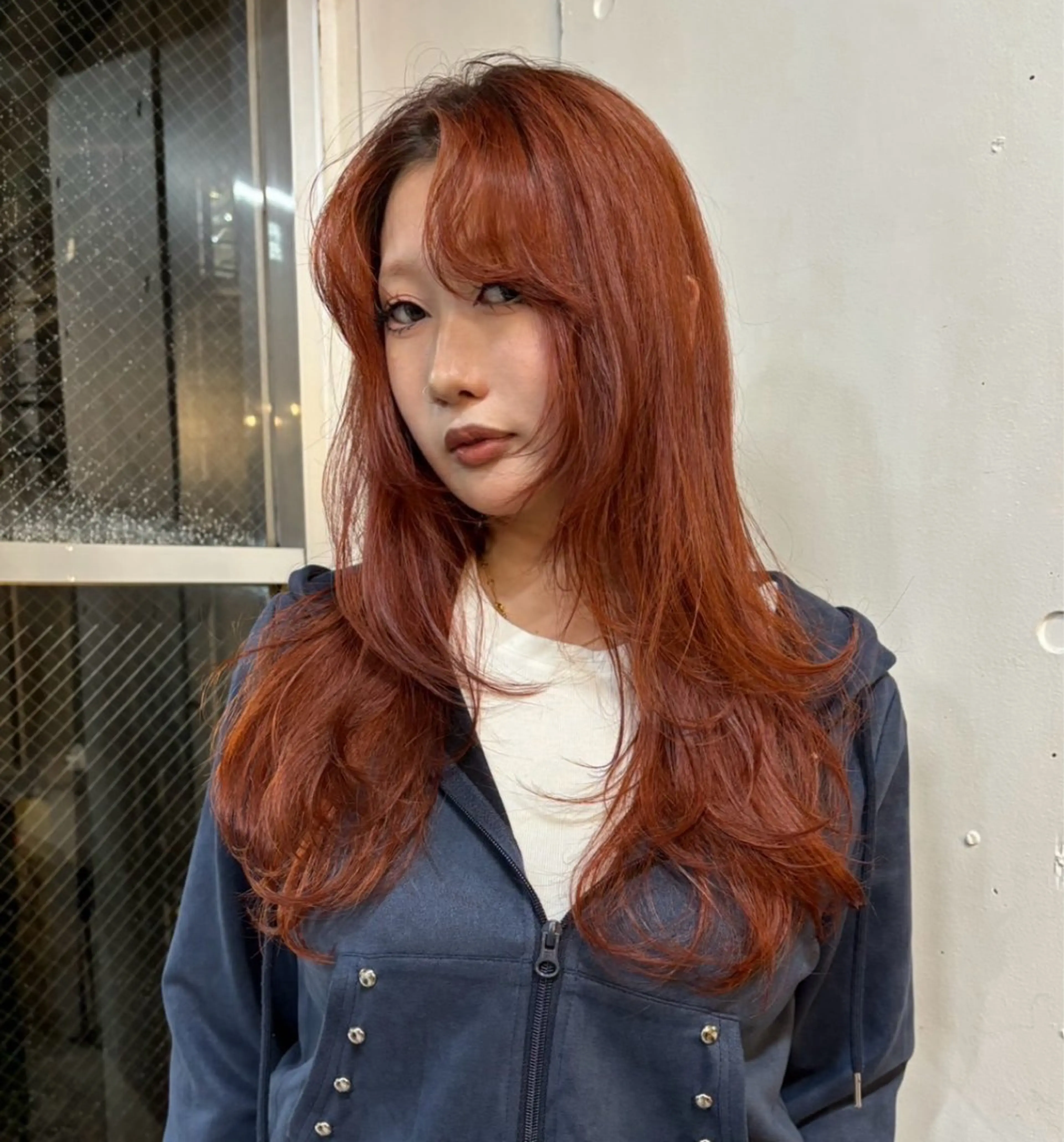 ロング カラー fifth 庄子愛彩のヘアスタイル