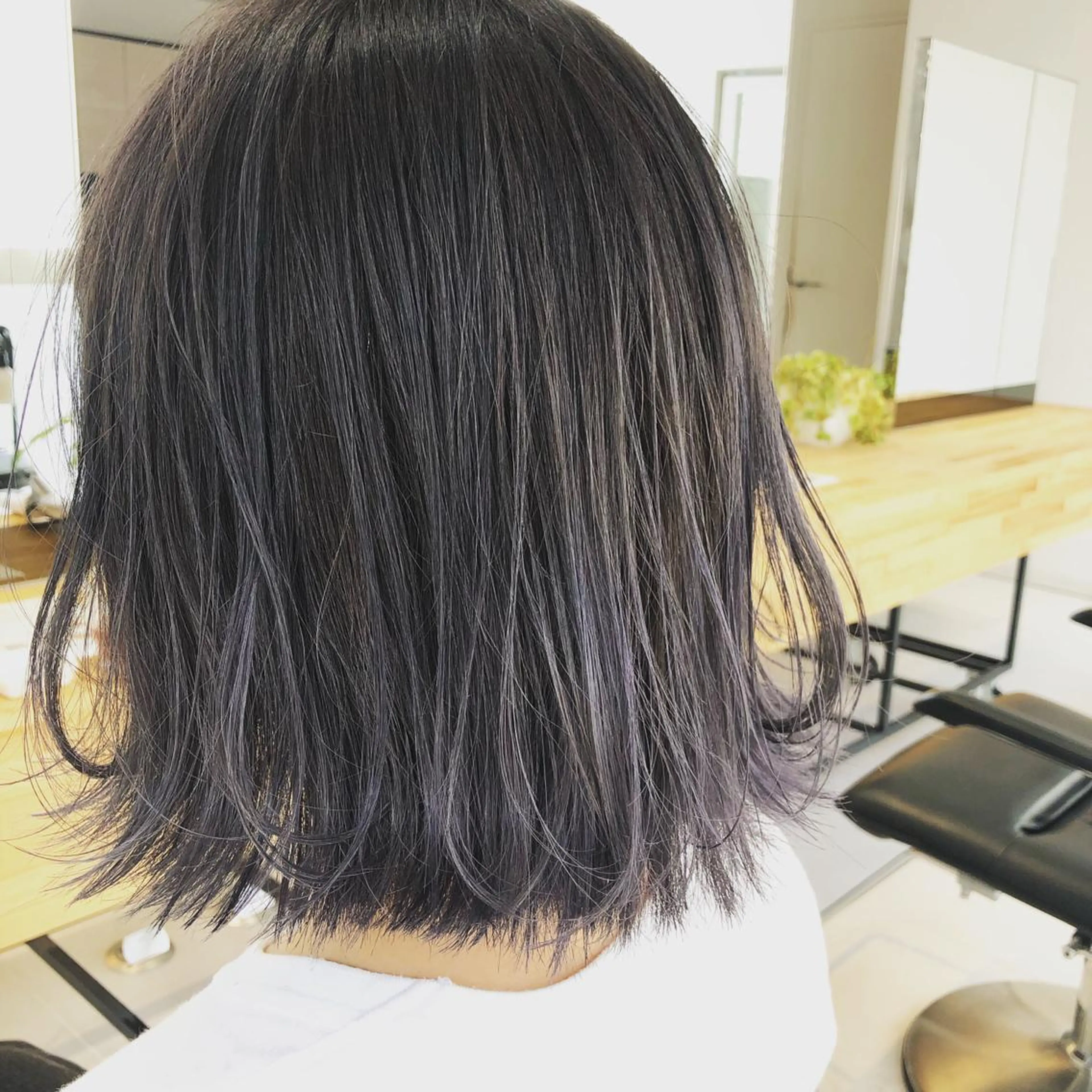 ミディアム 加留部 節のヘアスタイル
