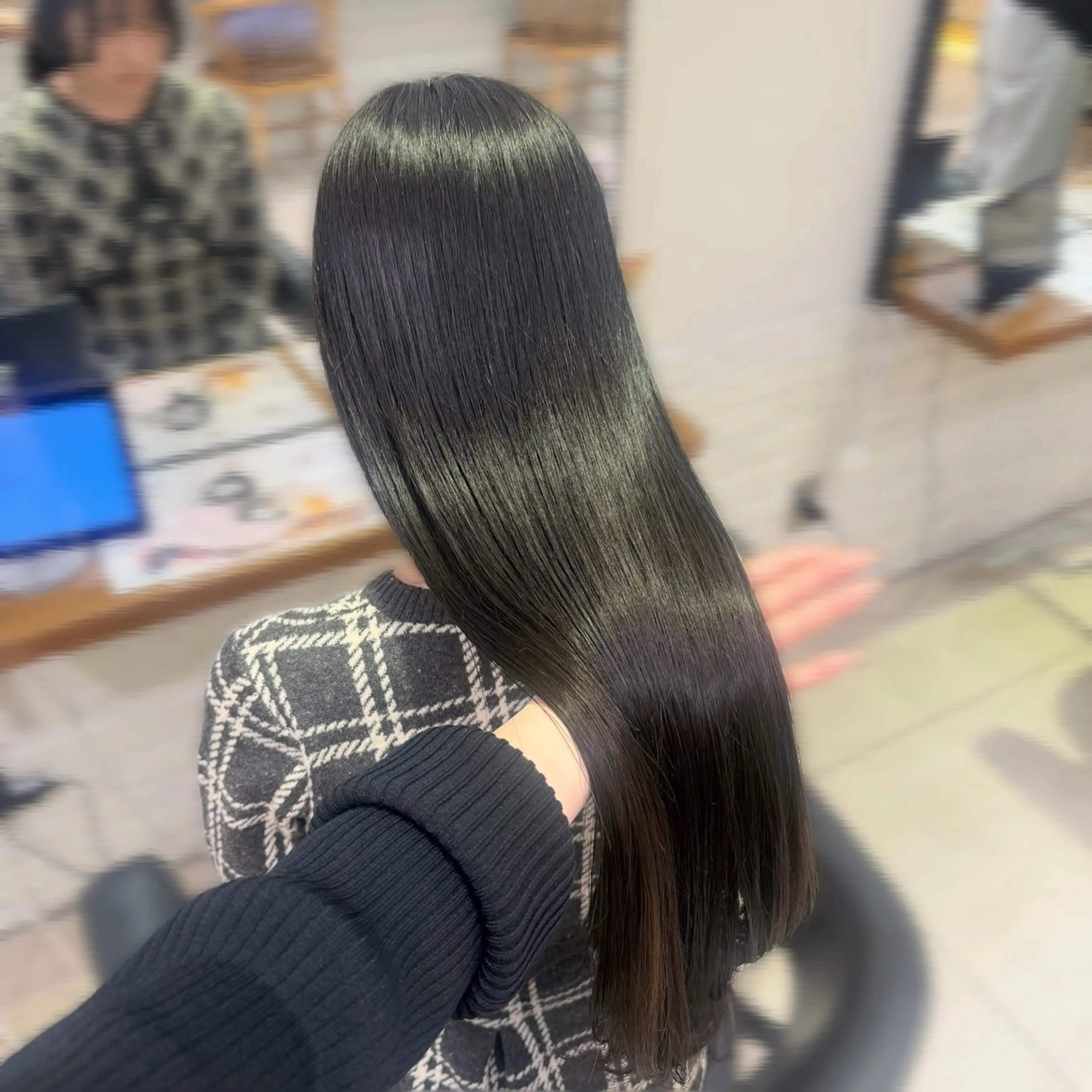 ロング ヘアカラー トリートメント 透明感カラー🫧 韓国ヘア/タマキ🎀のヘアスタイル