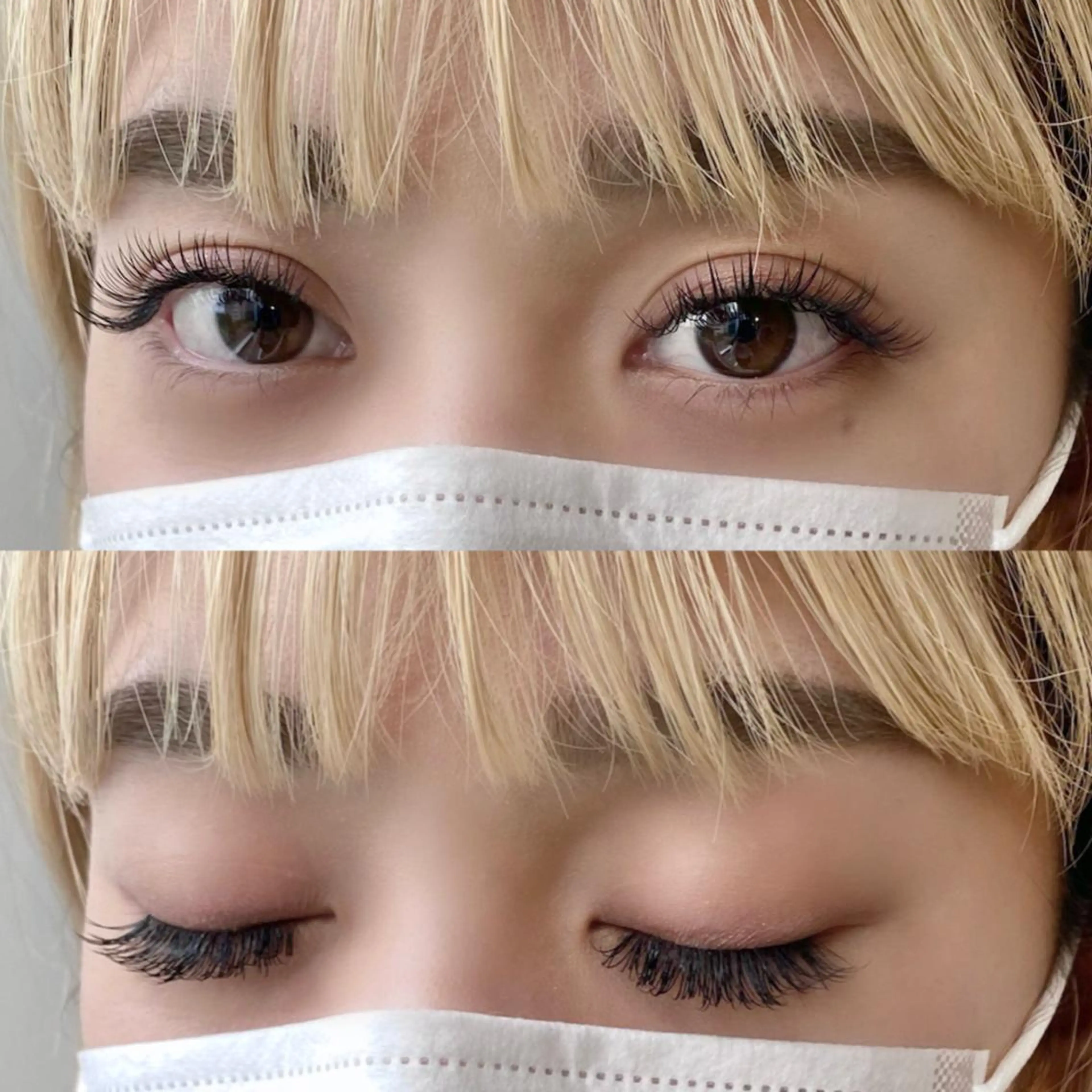 マツエク・マツパ Cカール キュート フラットラッシュ マツエク coast meiの眉毛・アイブロウイメージ