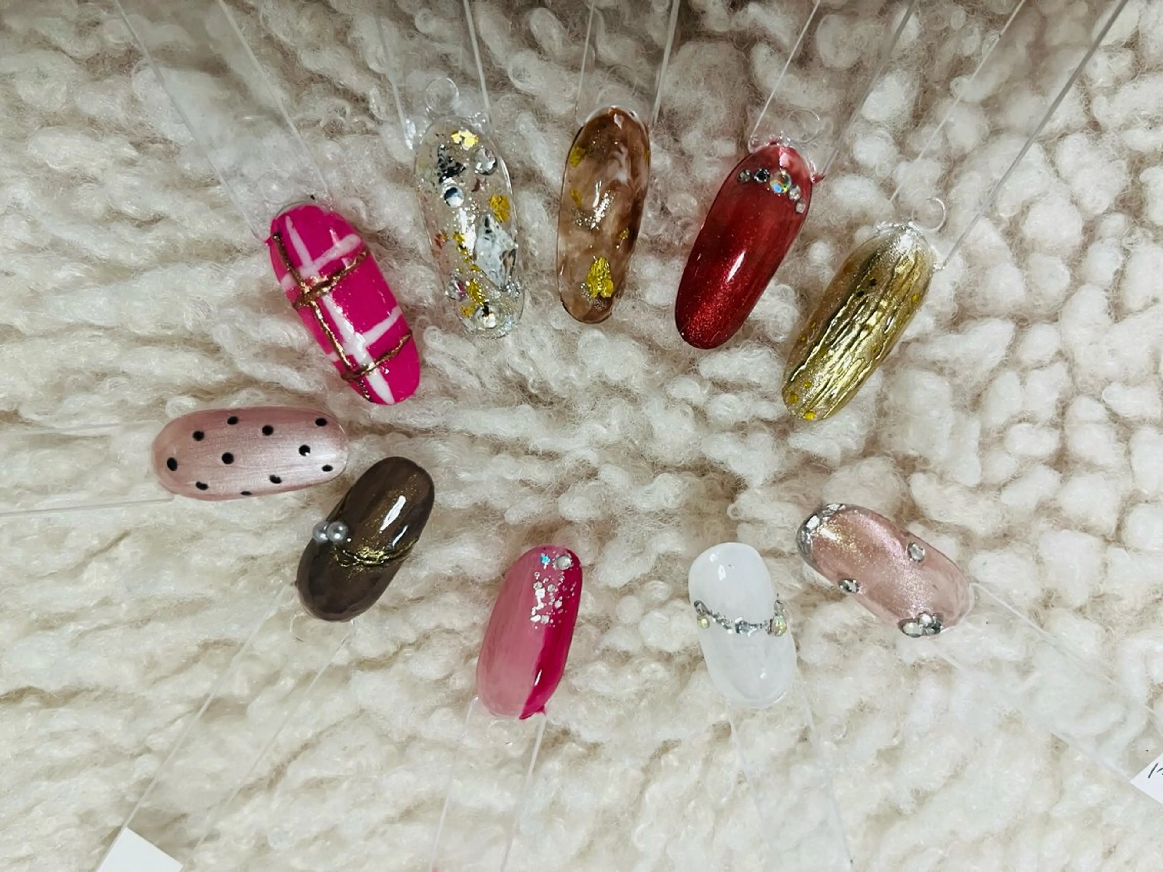 ネイル グラデーション マグネットネイル ワンカラーネイル Nail ecxia ／Reikaのネイルデザイン