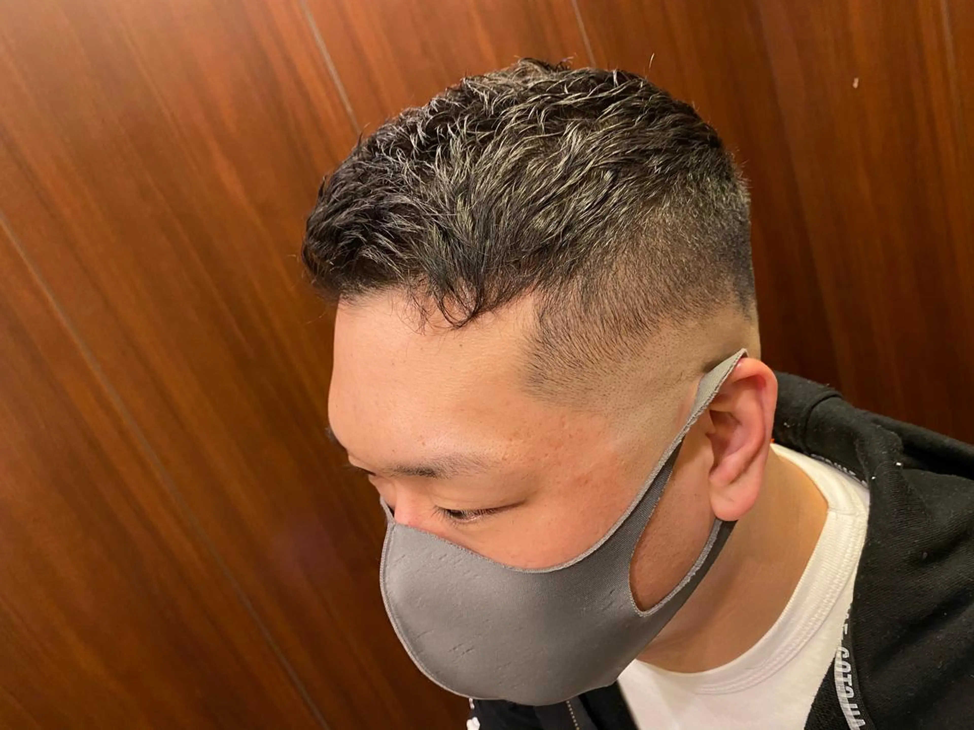 ショート メンズ 浅見 天翔のヘアスタイル