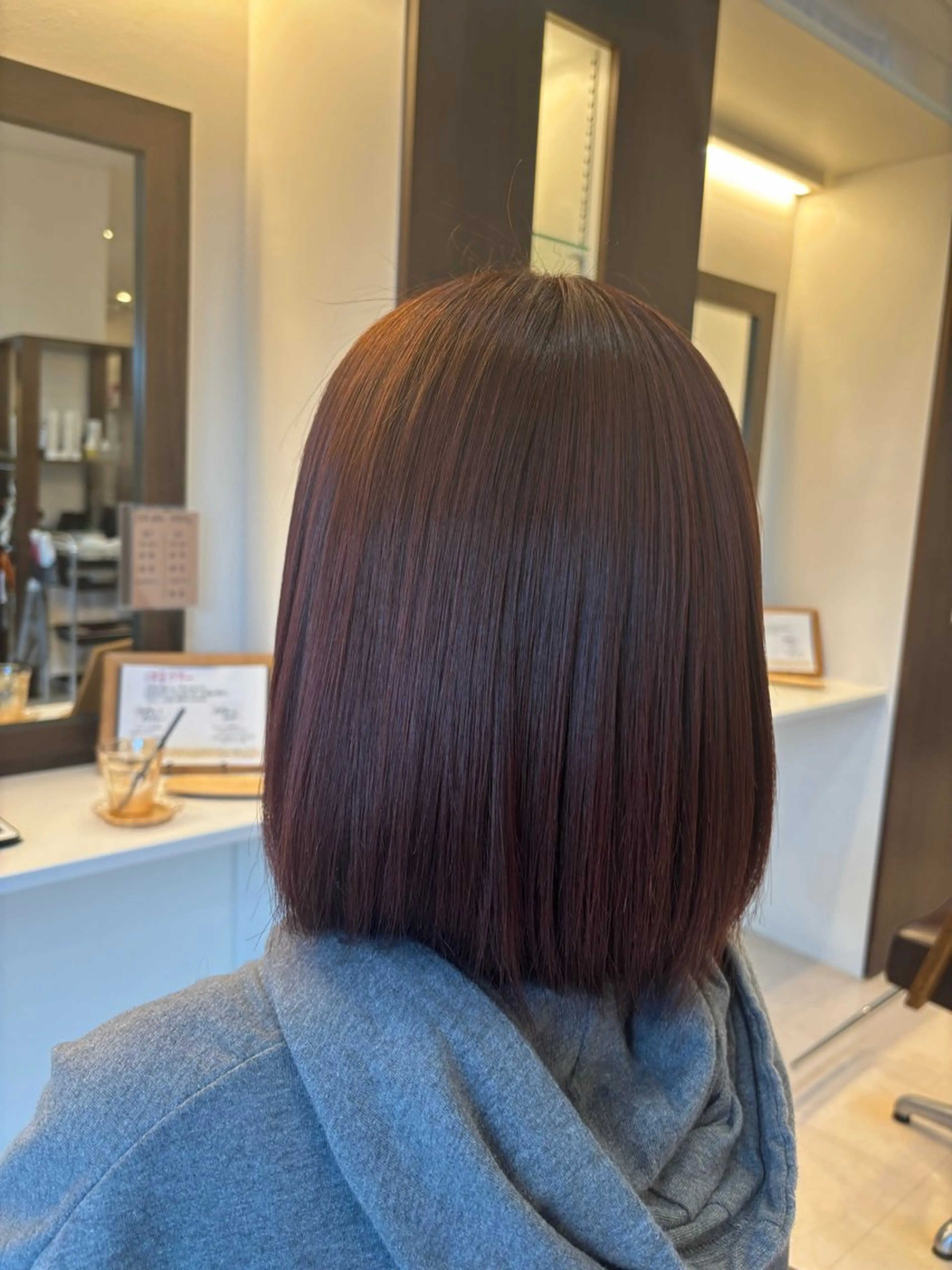 ロング ヘアカラー 山本 詩織のヘアスタイル