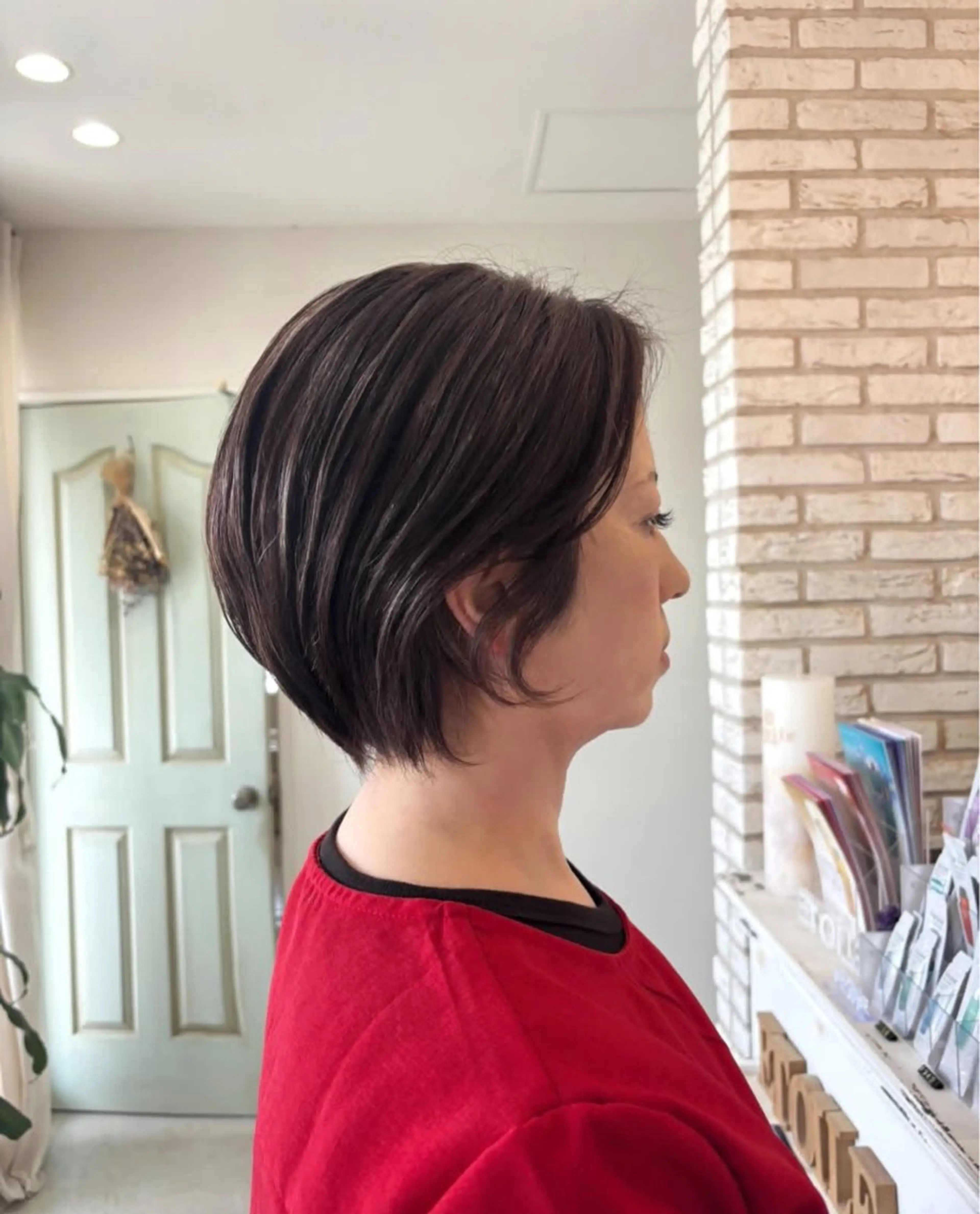 ショート カット ヘアカラー 愛されヘア🎀 hinanoのヘアスタイル