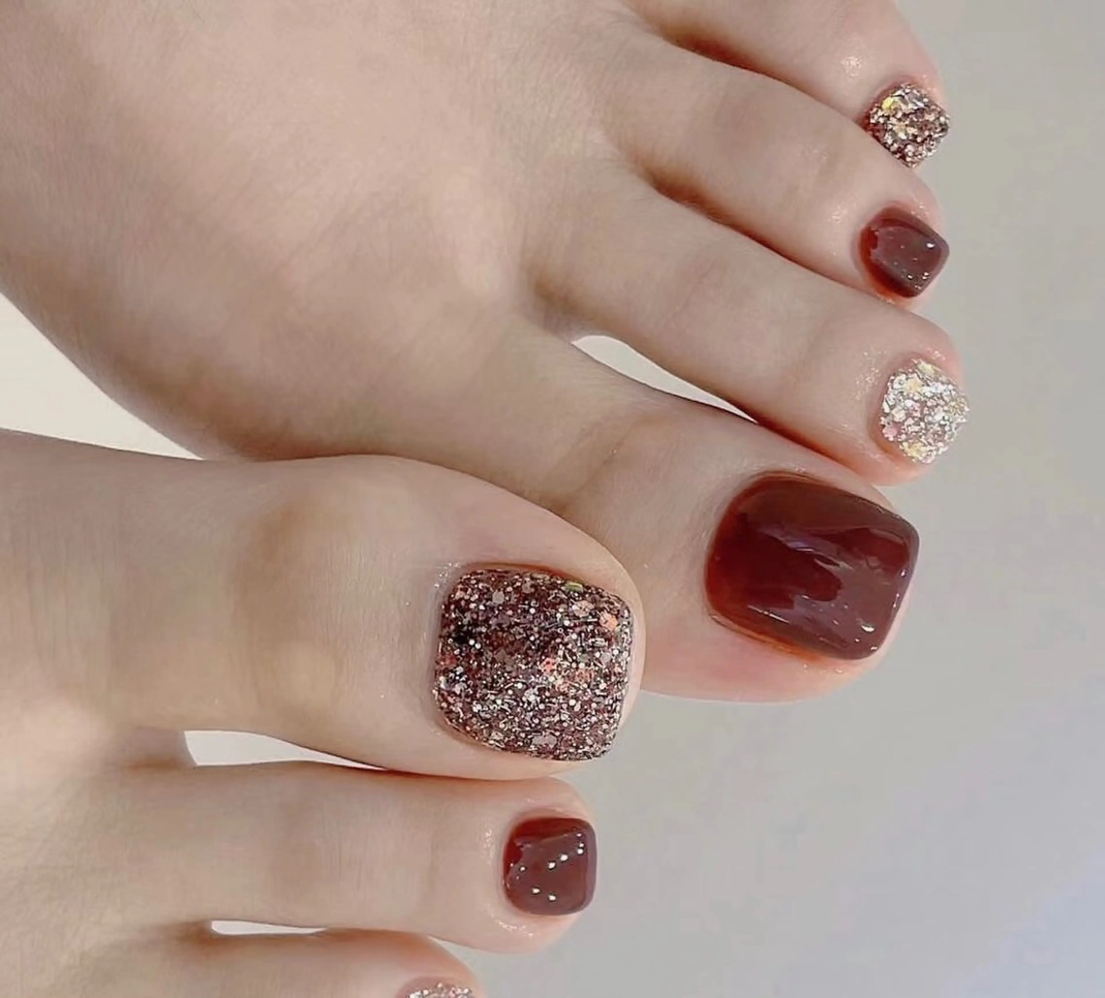 ネイル 長さ出し ジェルネイル キラキラネイル 大理石ネイル(マーブル) ニュアンスネイル フットネイル Morpho nailのネイルデザイン