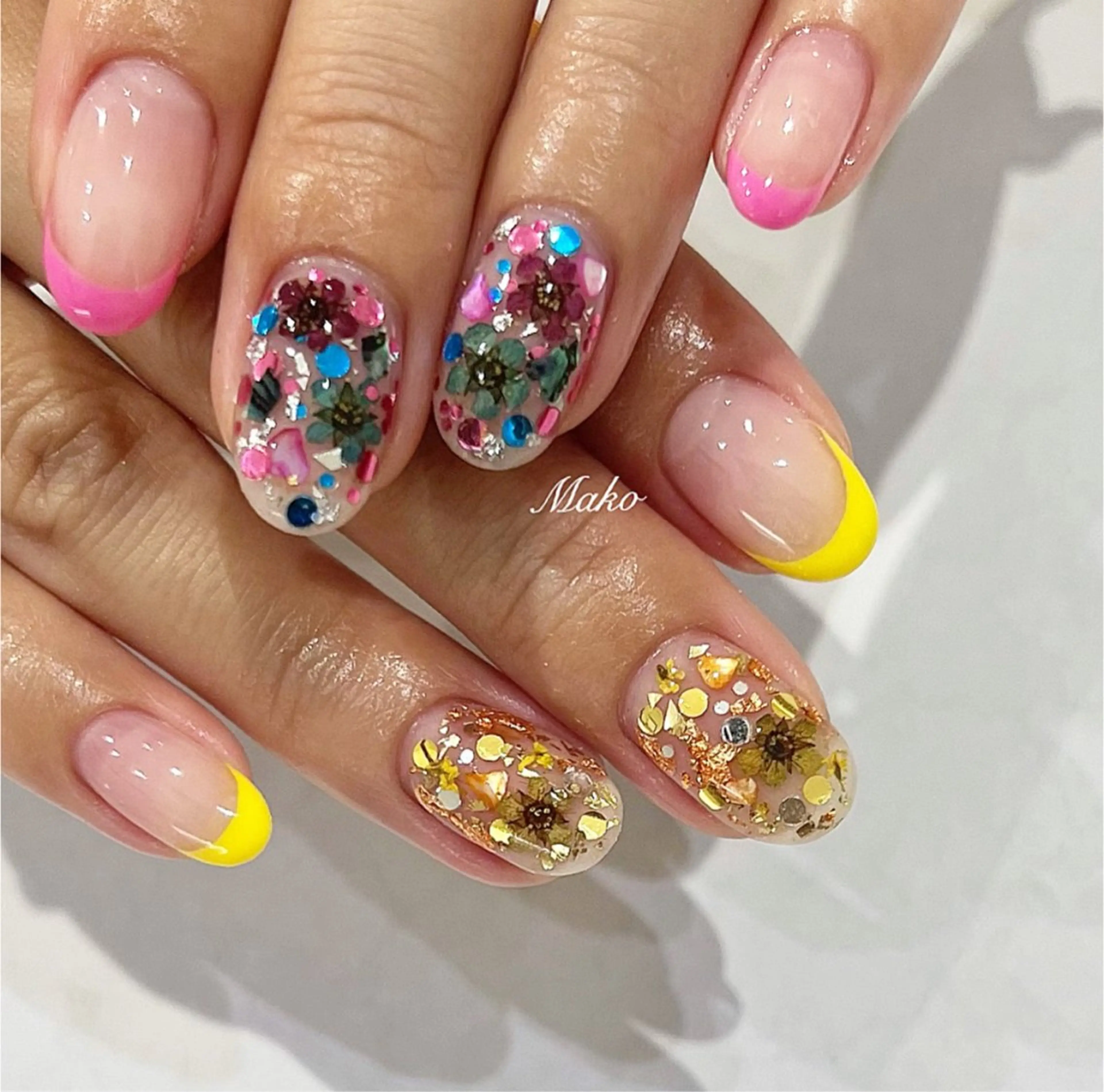ネイル フレンチネイル salon de Cheliのネイルデザイン