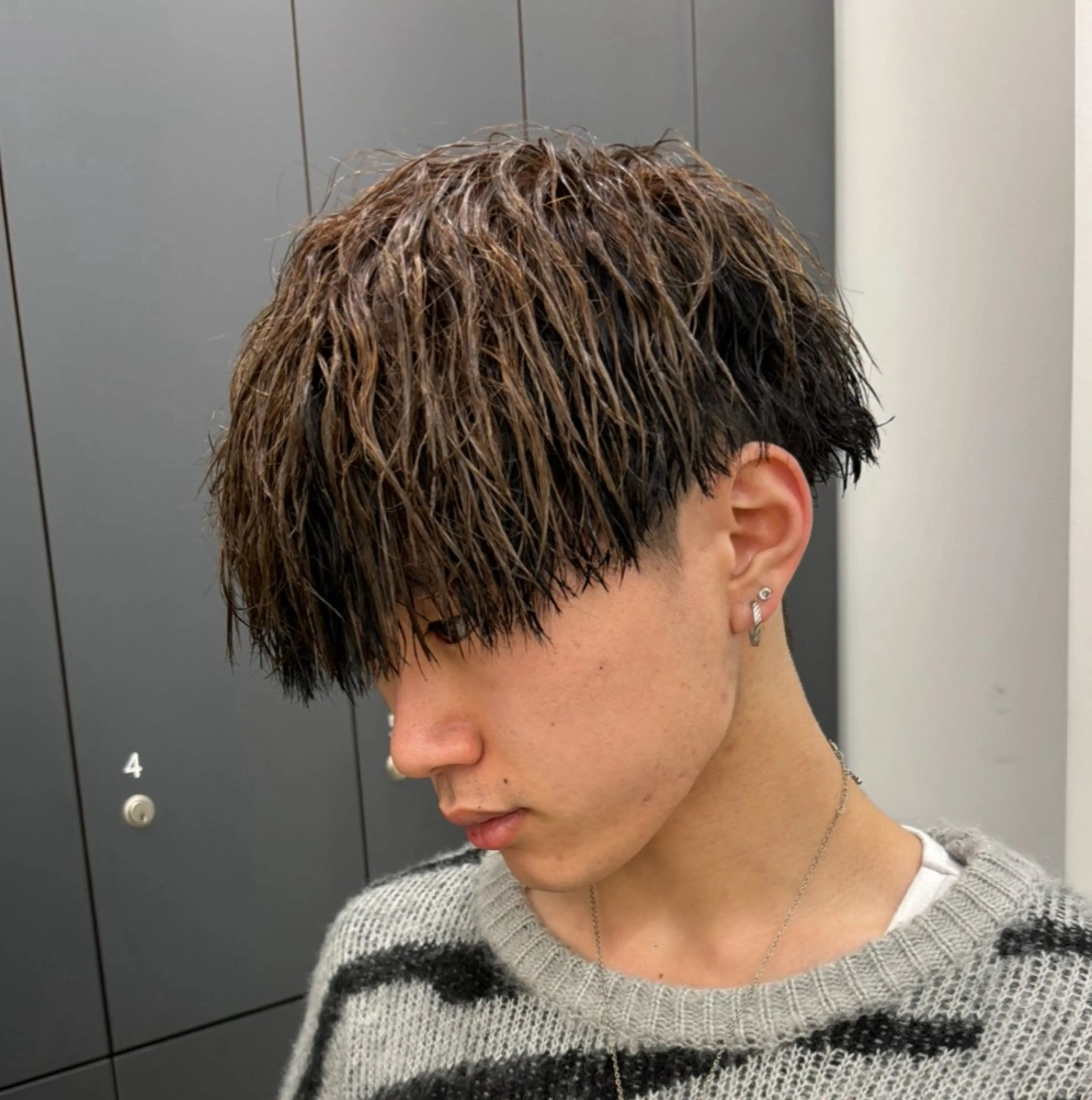 カラー パーマ メンズ メンズ特化/パーマ /名駅/SUMIのヘアスタイル