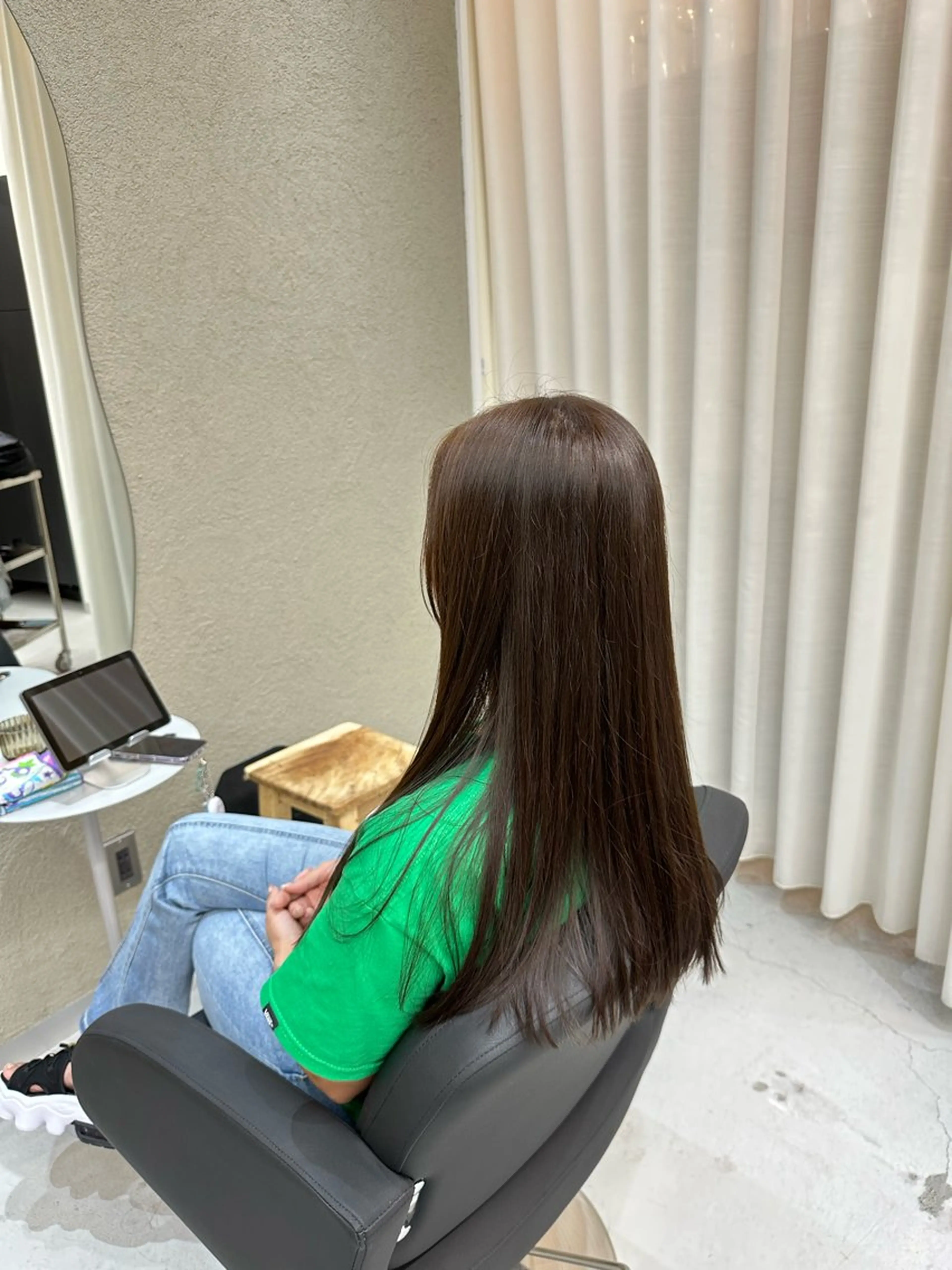 ロング カラー Shiro RENのヘアスタイル